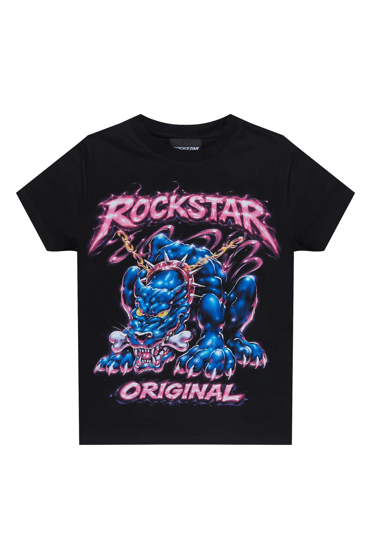 Boys Marius Black Graphic T-Shirt