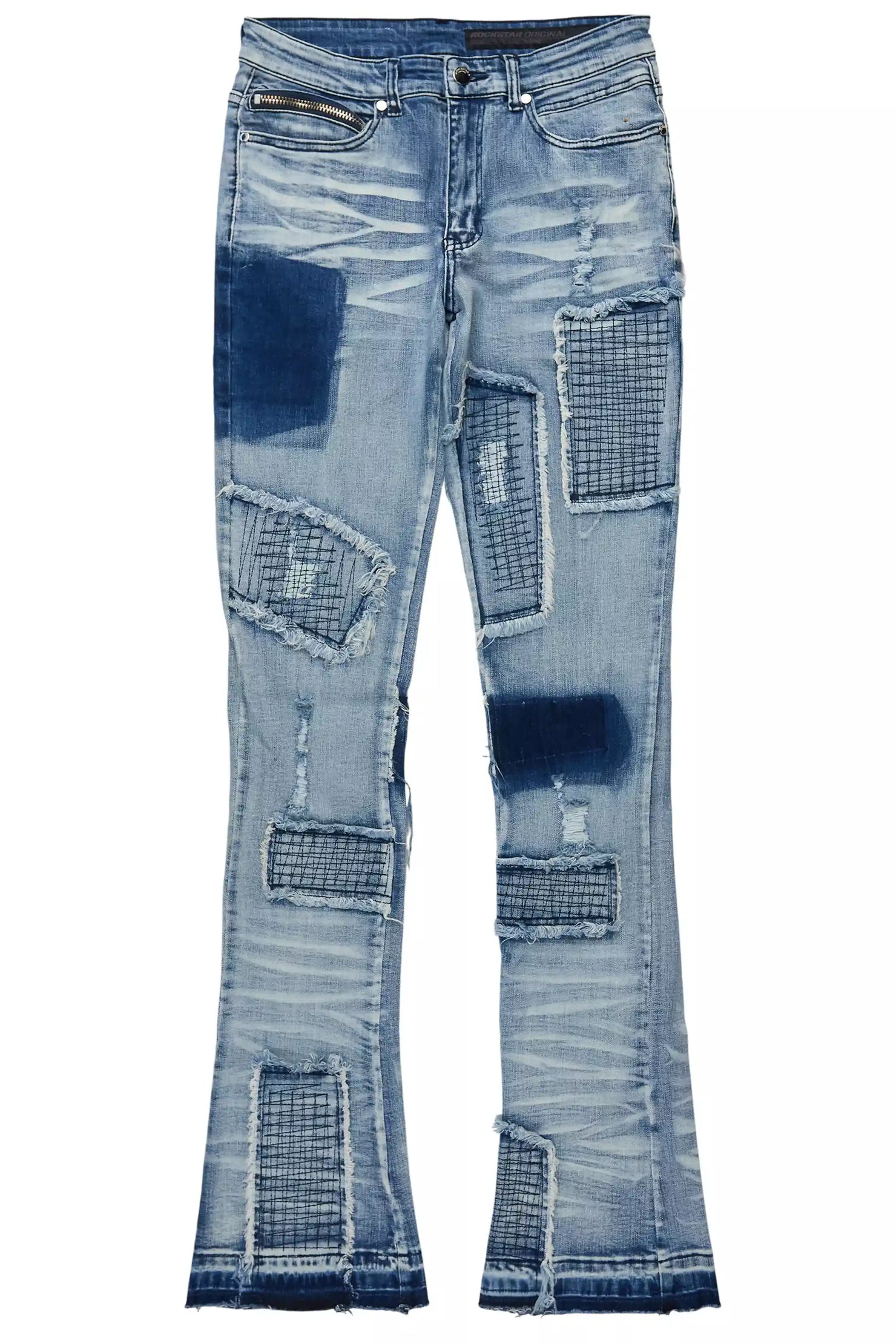 Raglord Light Blue Stacked Flare Jean