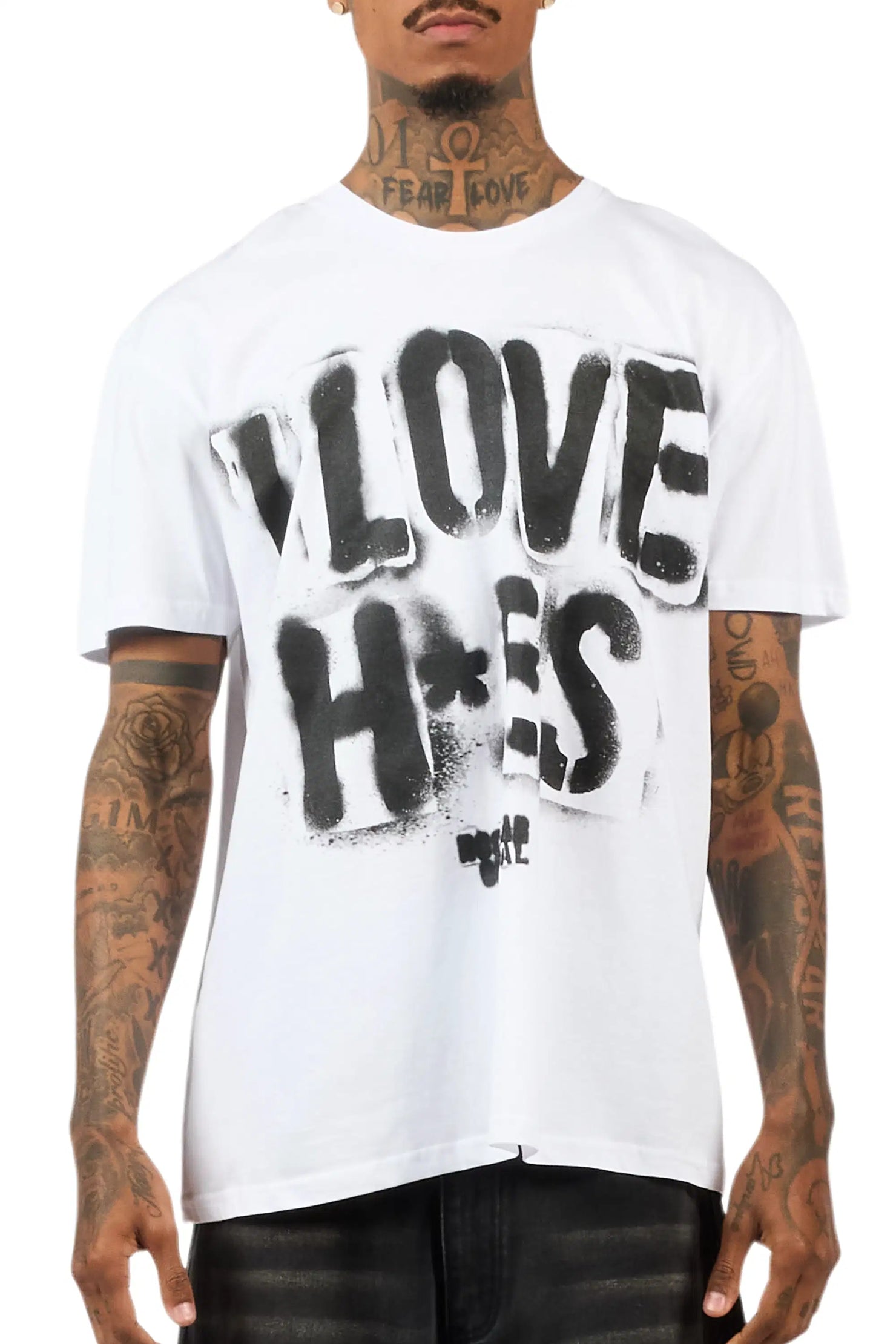 Banyan 2.0 White Oversized Graphic T-Shirt