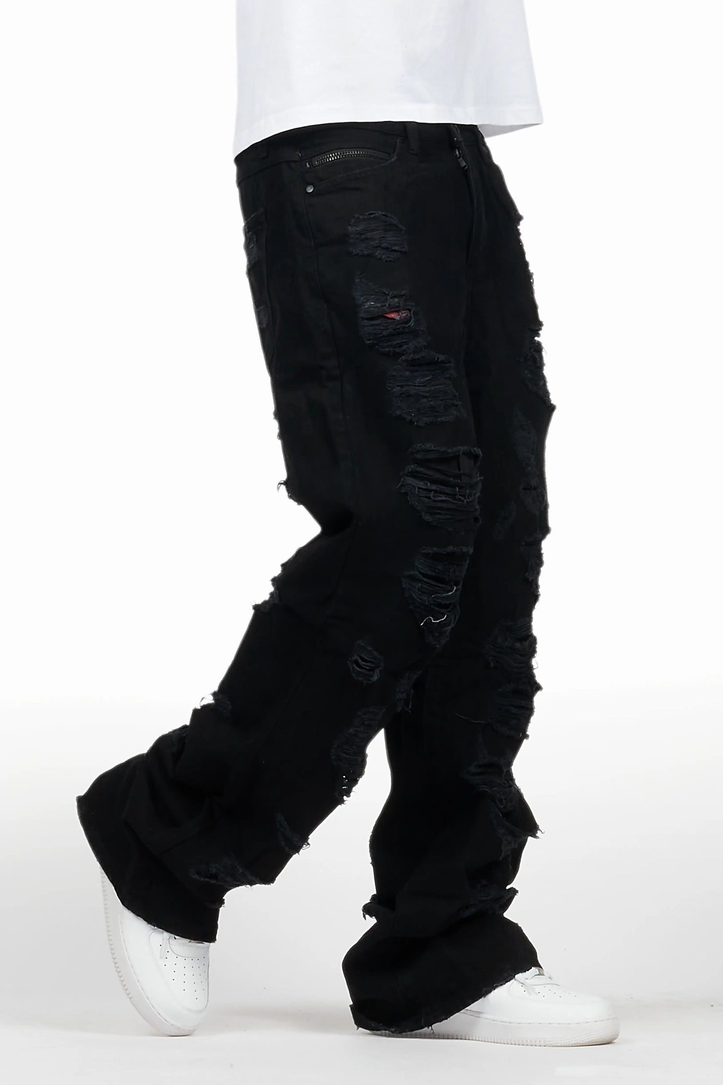 Mical Black Baggy Fit Jean
