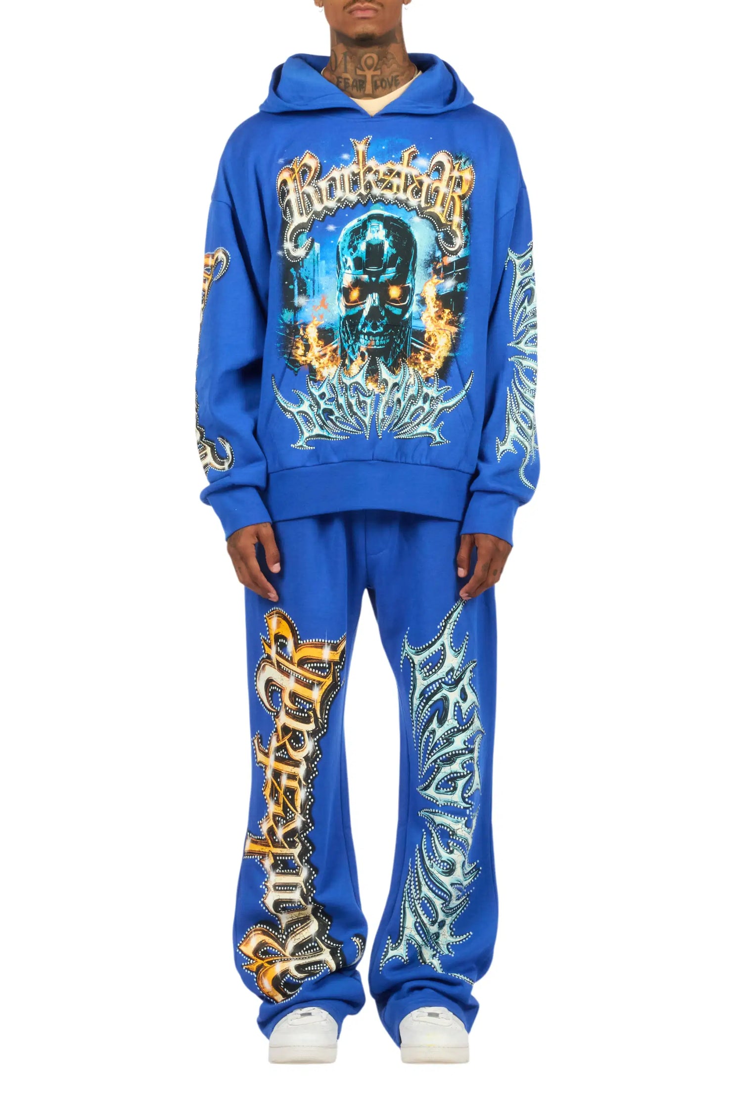 Mesin Royal Hoodie/Baggy Pant Track Set