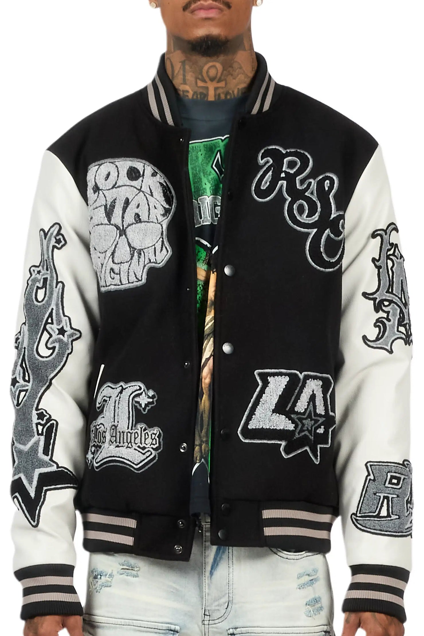 Legion Black Varsity Jacket