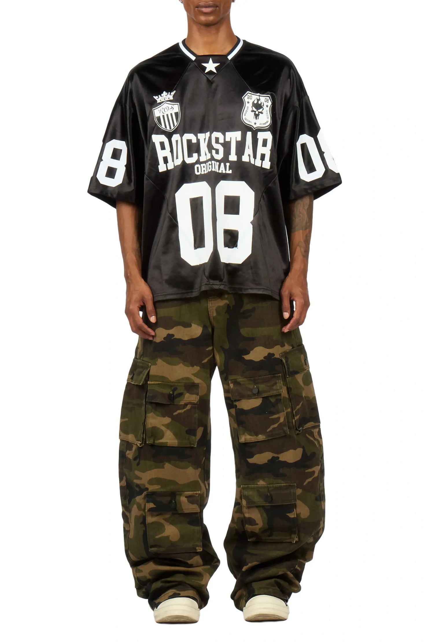 Arrow Camo Barrel Fit Jean