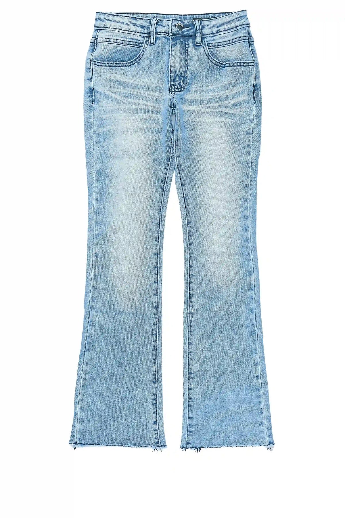 Girls Daga Blue 2.0 Stacked Flare Jean