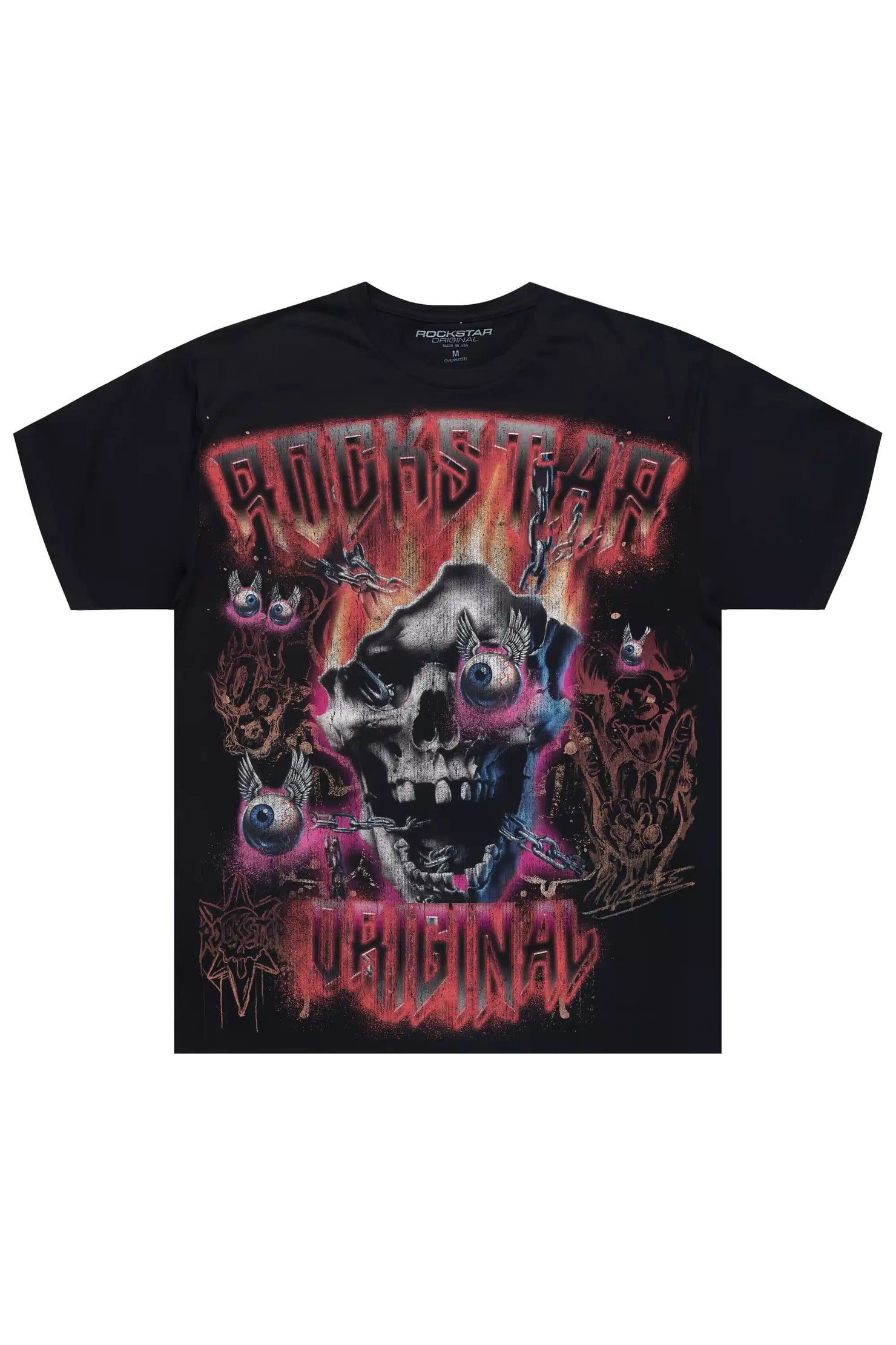 Shamere Black Graphic Short Sleeve Tee