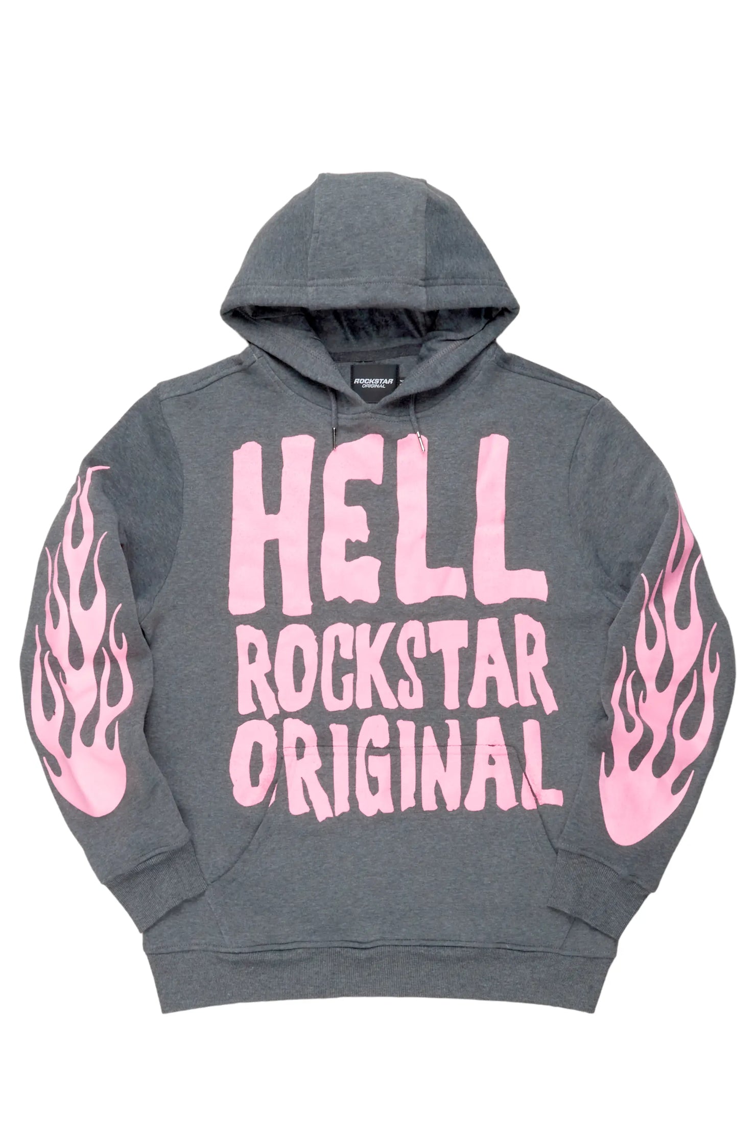 Theon Charcoal Graphic Hoodie