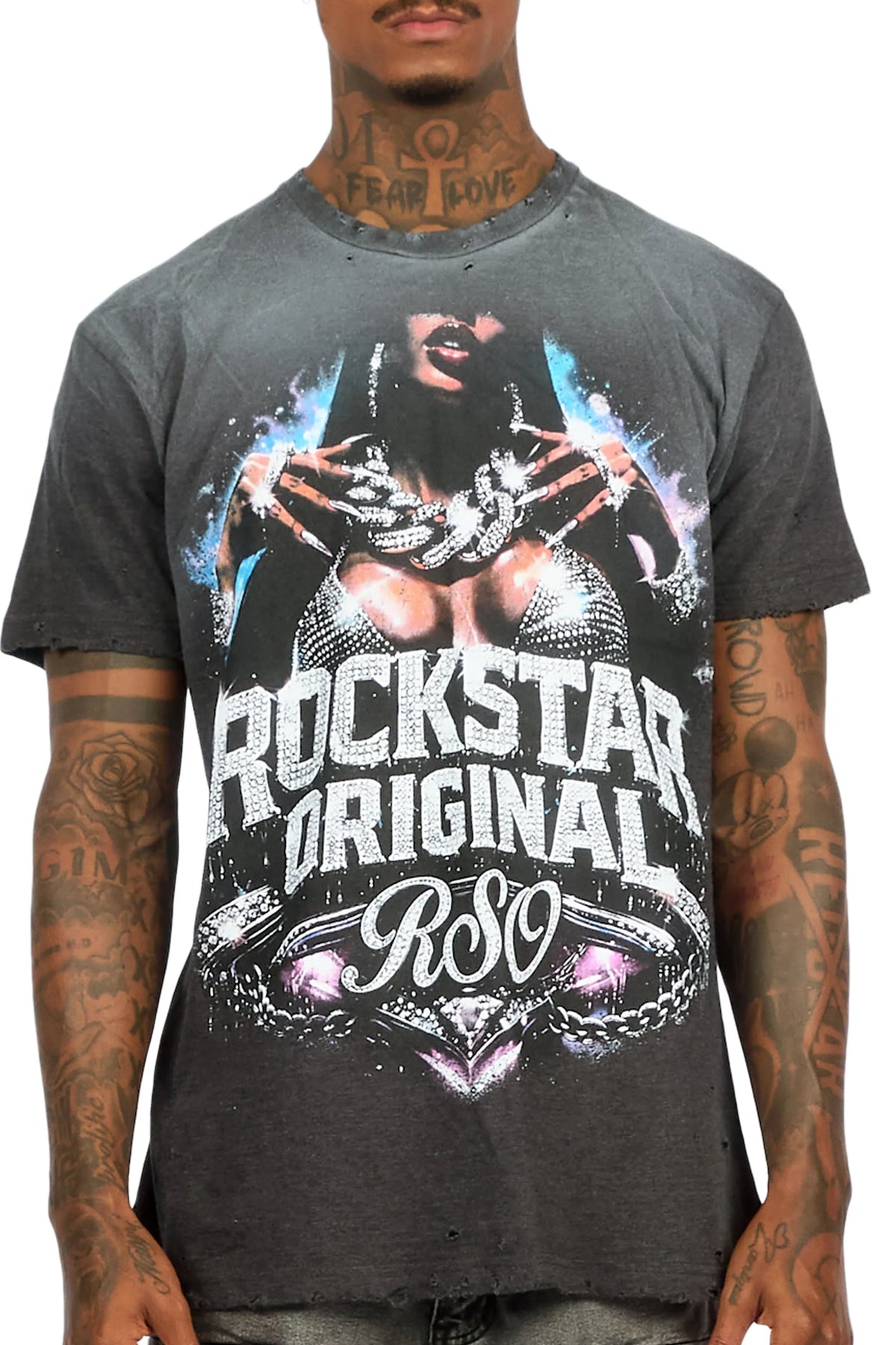 Newell Charcoal Oversized Graphic T-Shirt