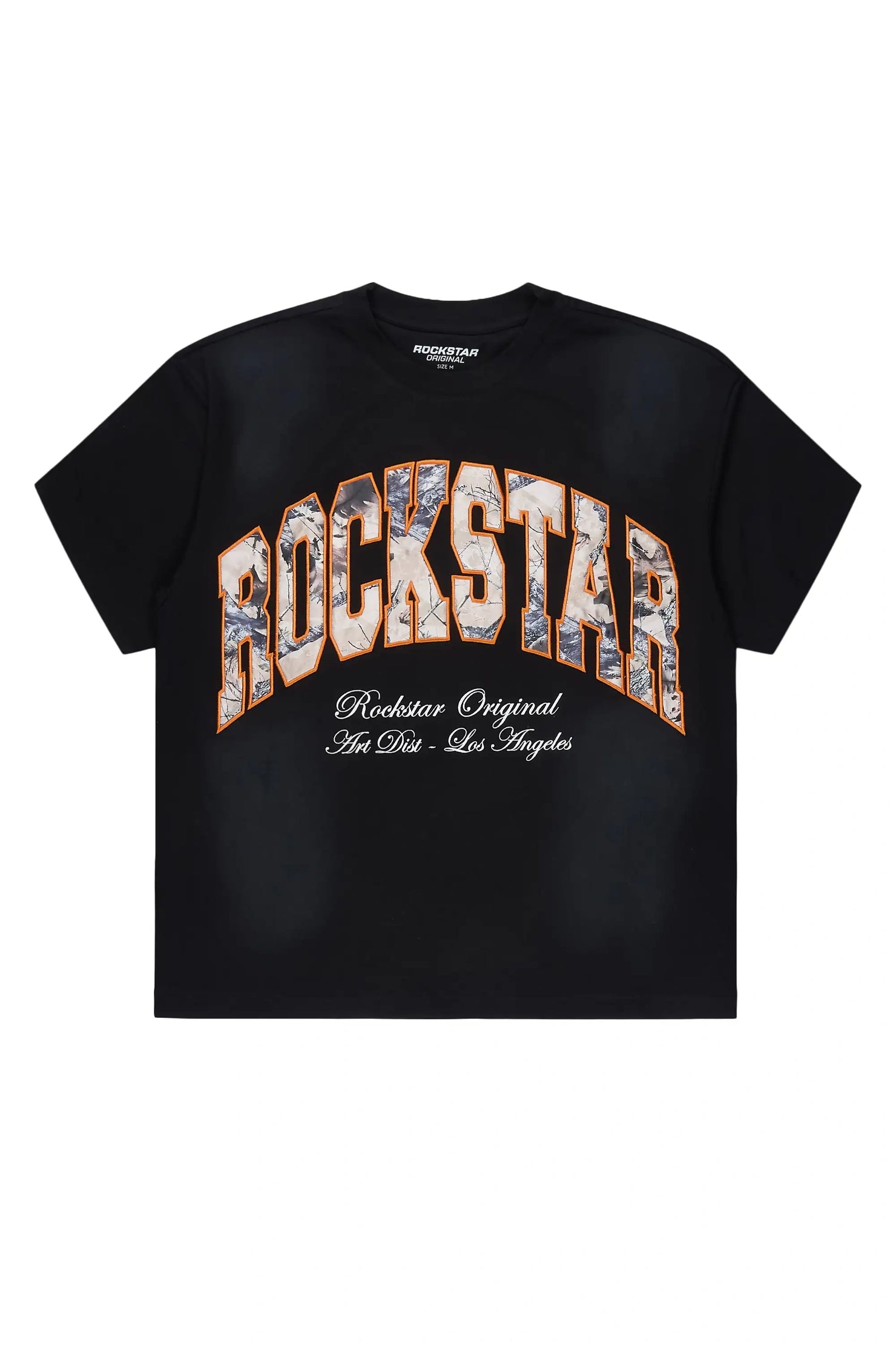 Alas Black Boxy Crop Tee