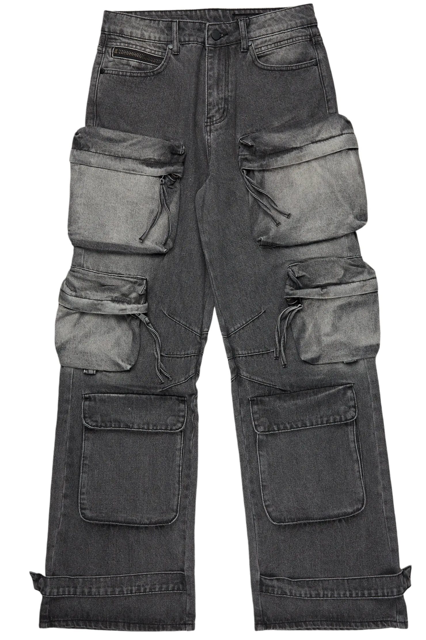 Lenz Black Baggy Fit Jean