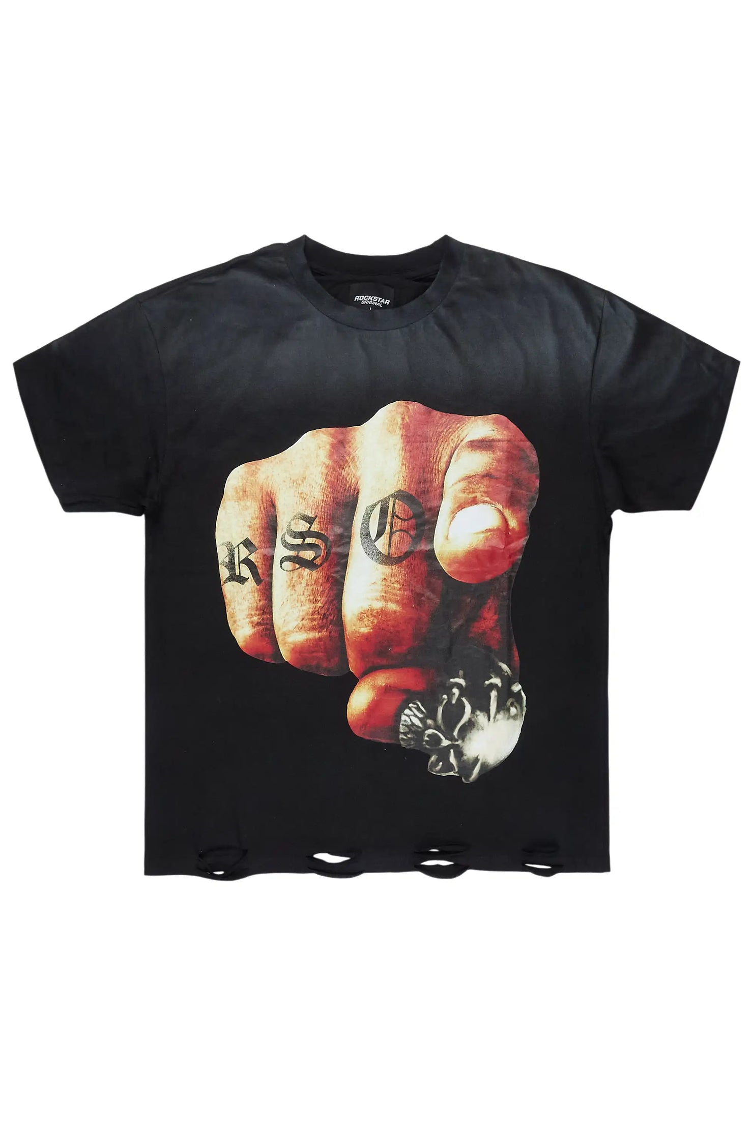 Sylvia Black Oversized T-Shirt