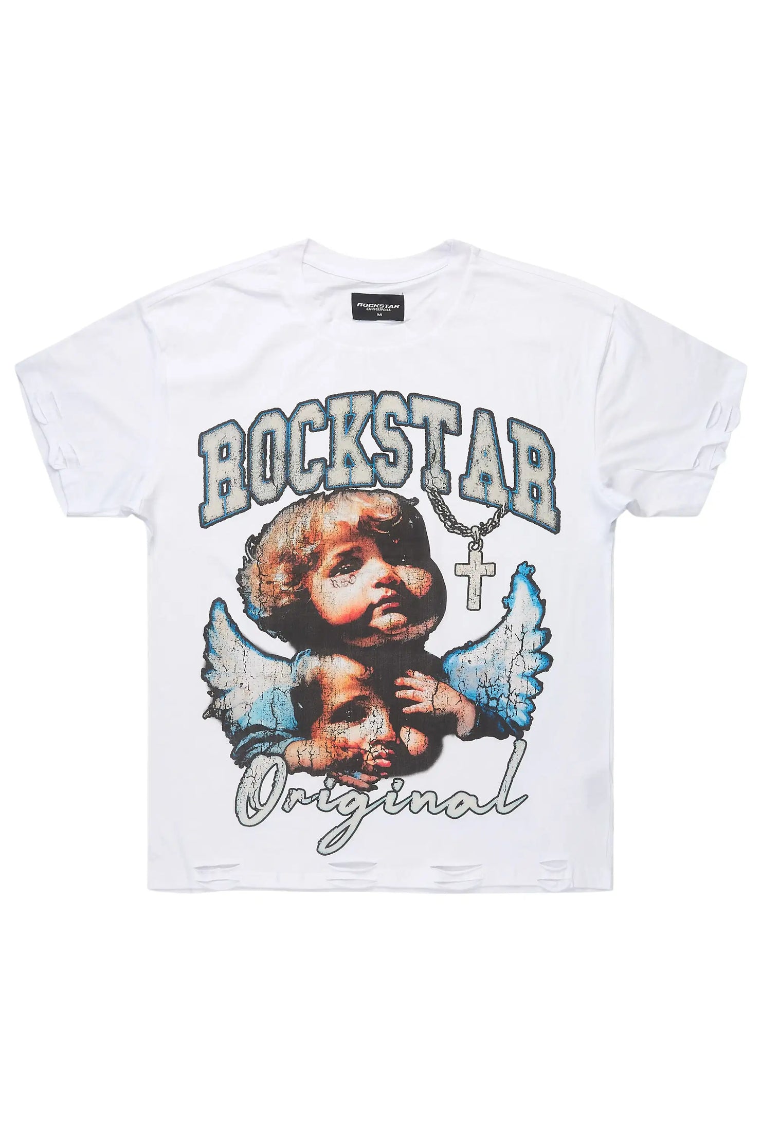 Dieter White Oversized Graphic T-Shirt