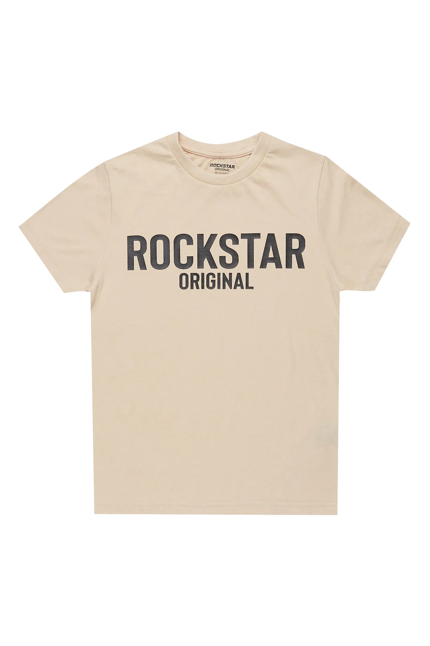 Boys Sana Vintage Sand Graphic T-Shirt
