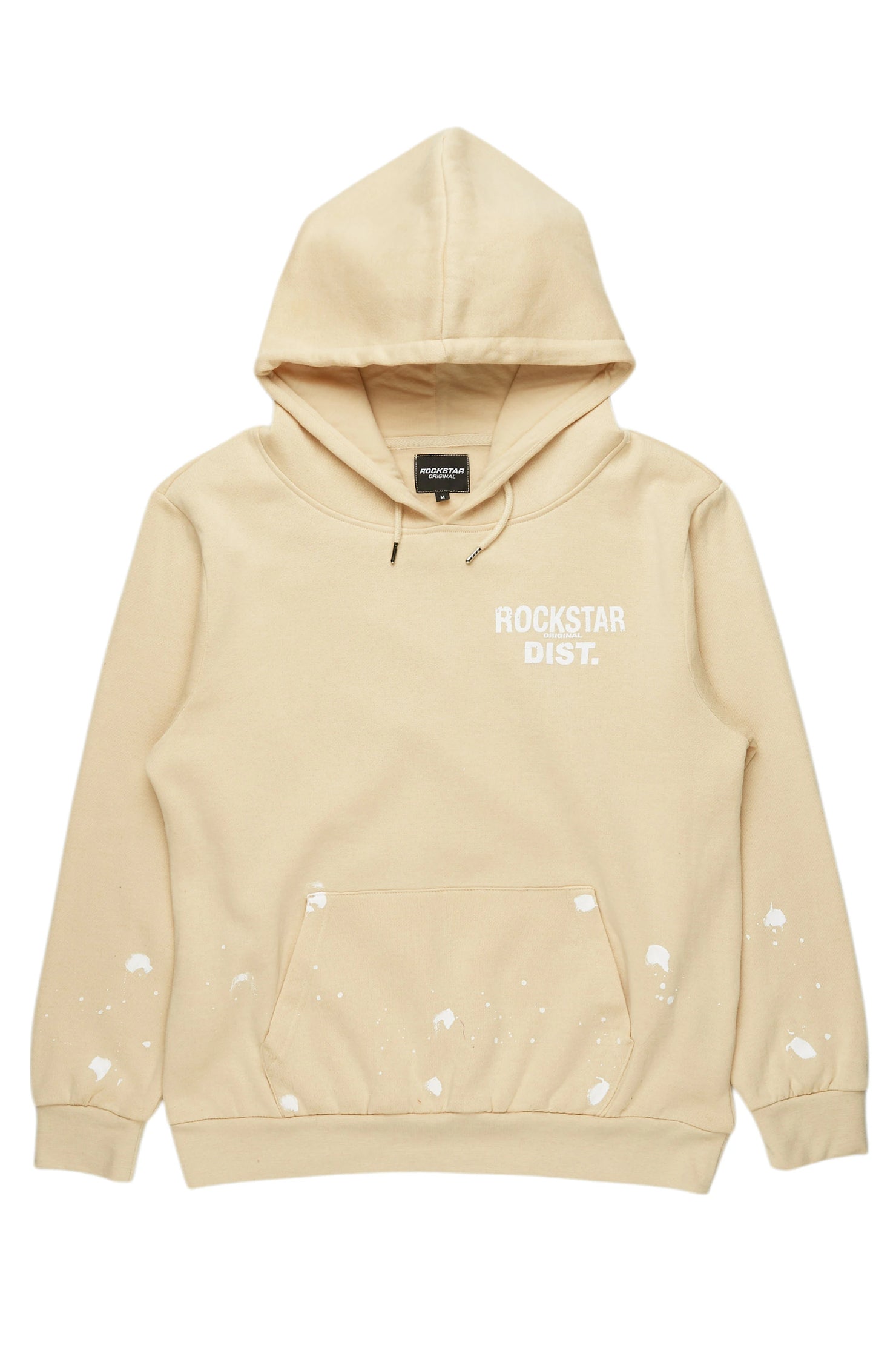 Raffer Beige/White Graphic Hoodie