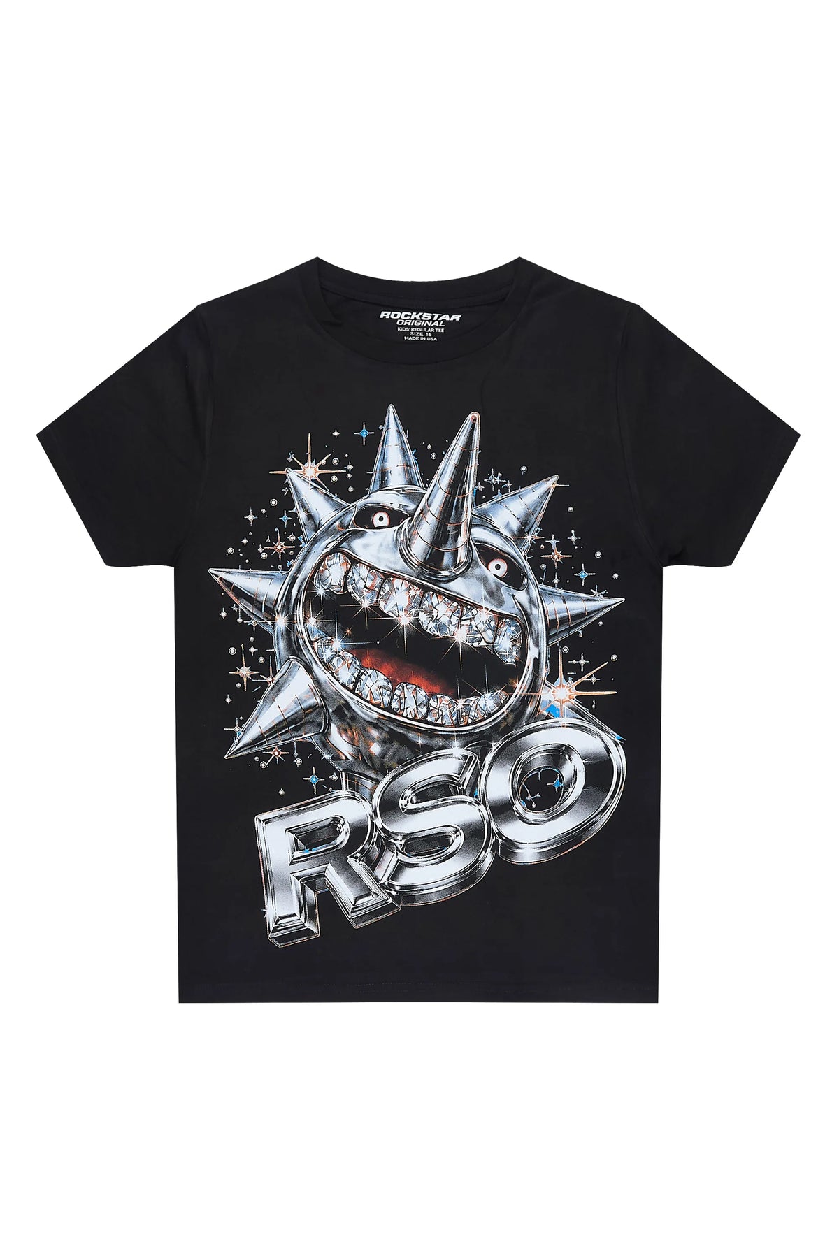 Boys Hagger Black Graphic T-Shirt– Rockstar Original