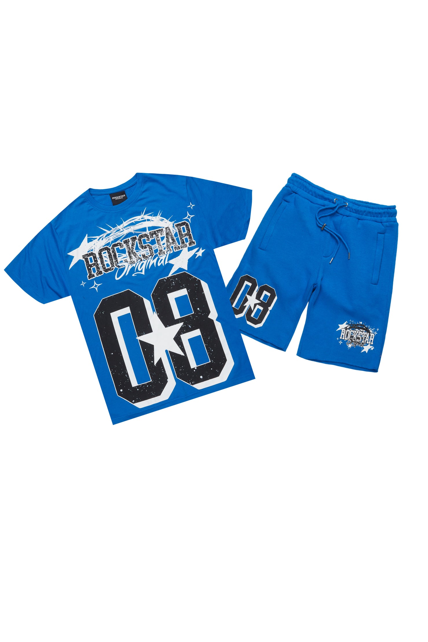 Allstar Royal/Black T-Shirt Short Set