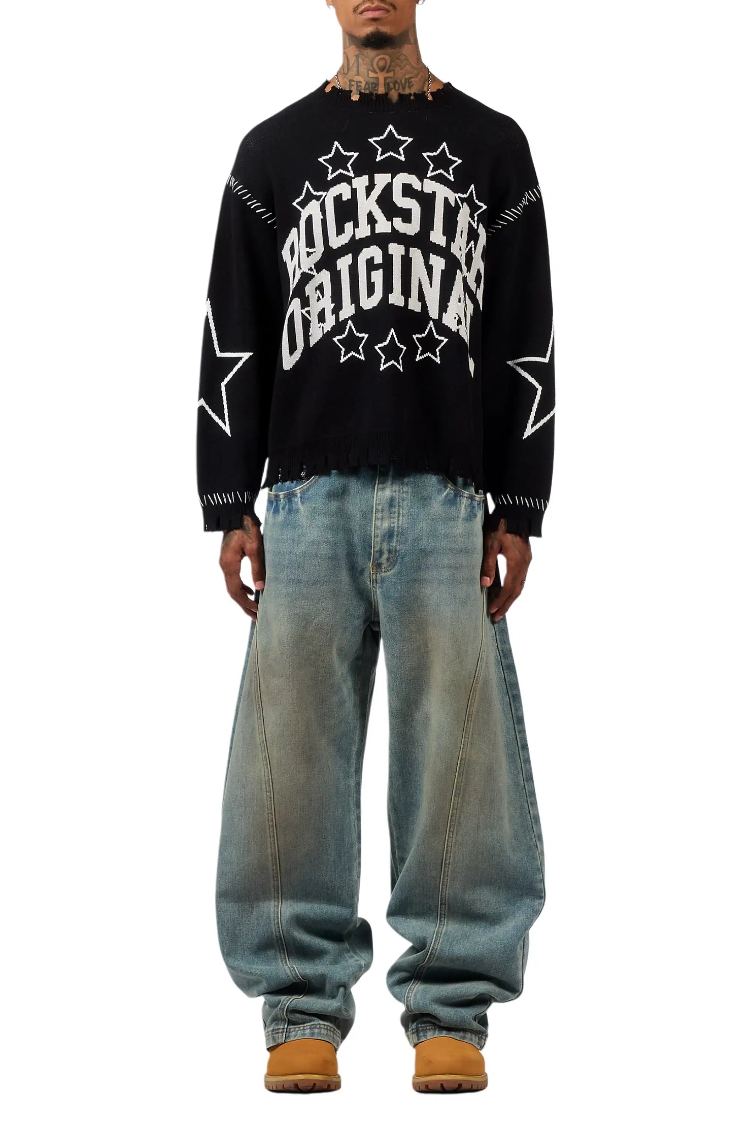 Malix Dirty Blue Barrel fit Jean