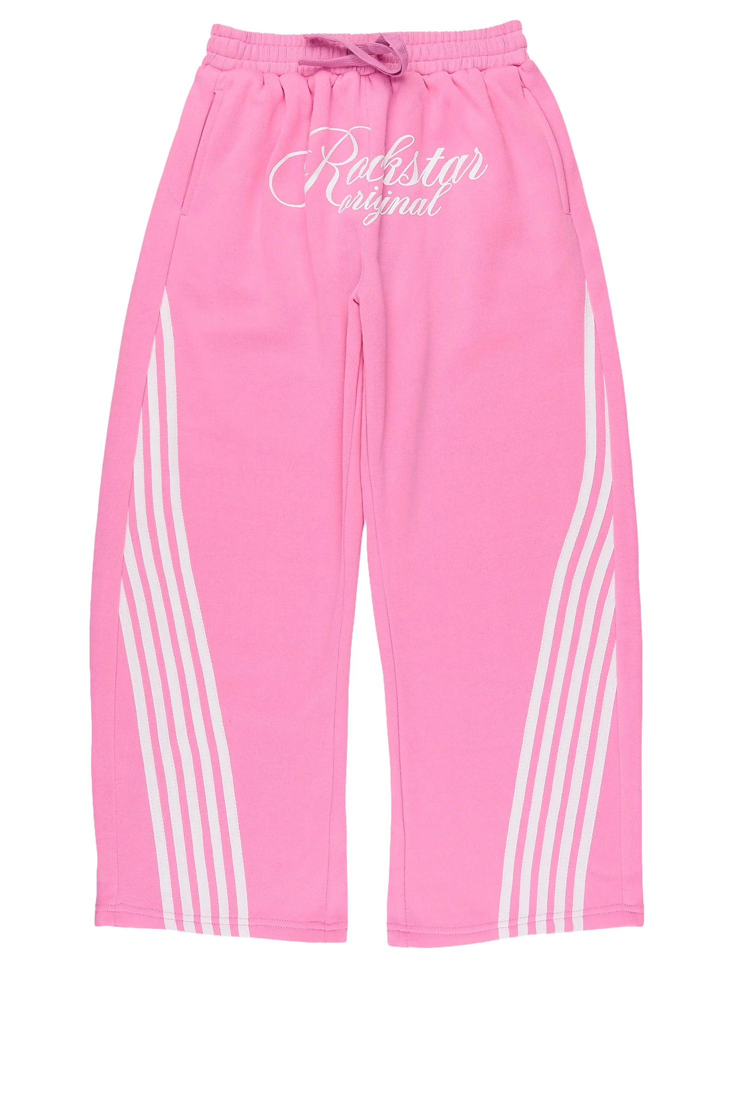 Girls Aerialla Pink Super Super Baggy Track Pant