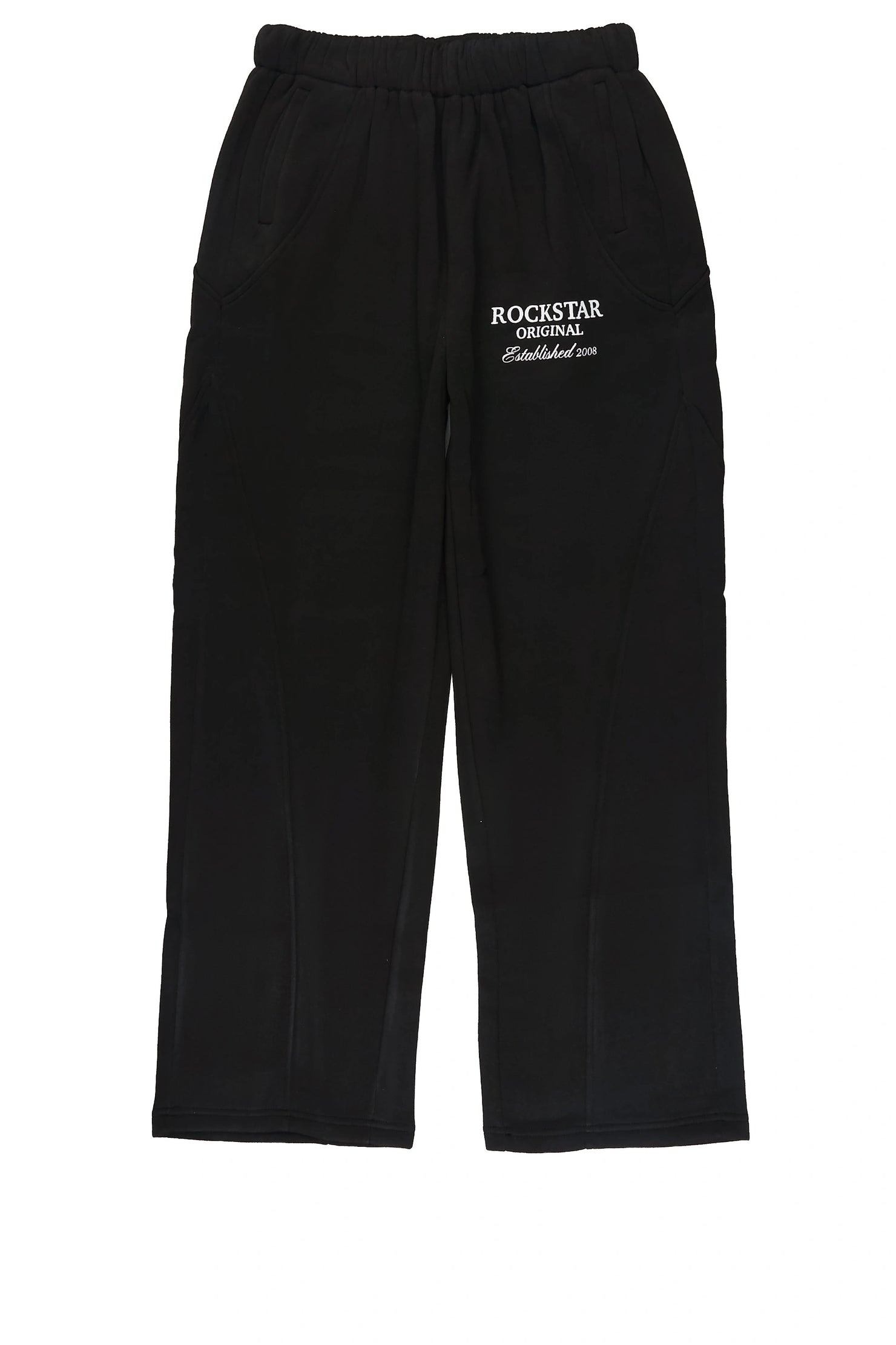 Boys Maximillian Black Gabby Barrel Sweatpant