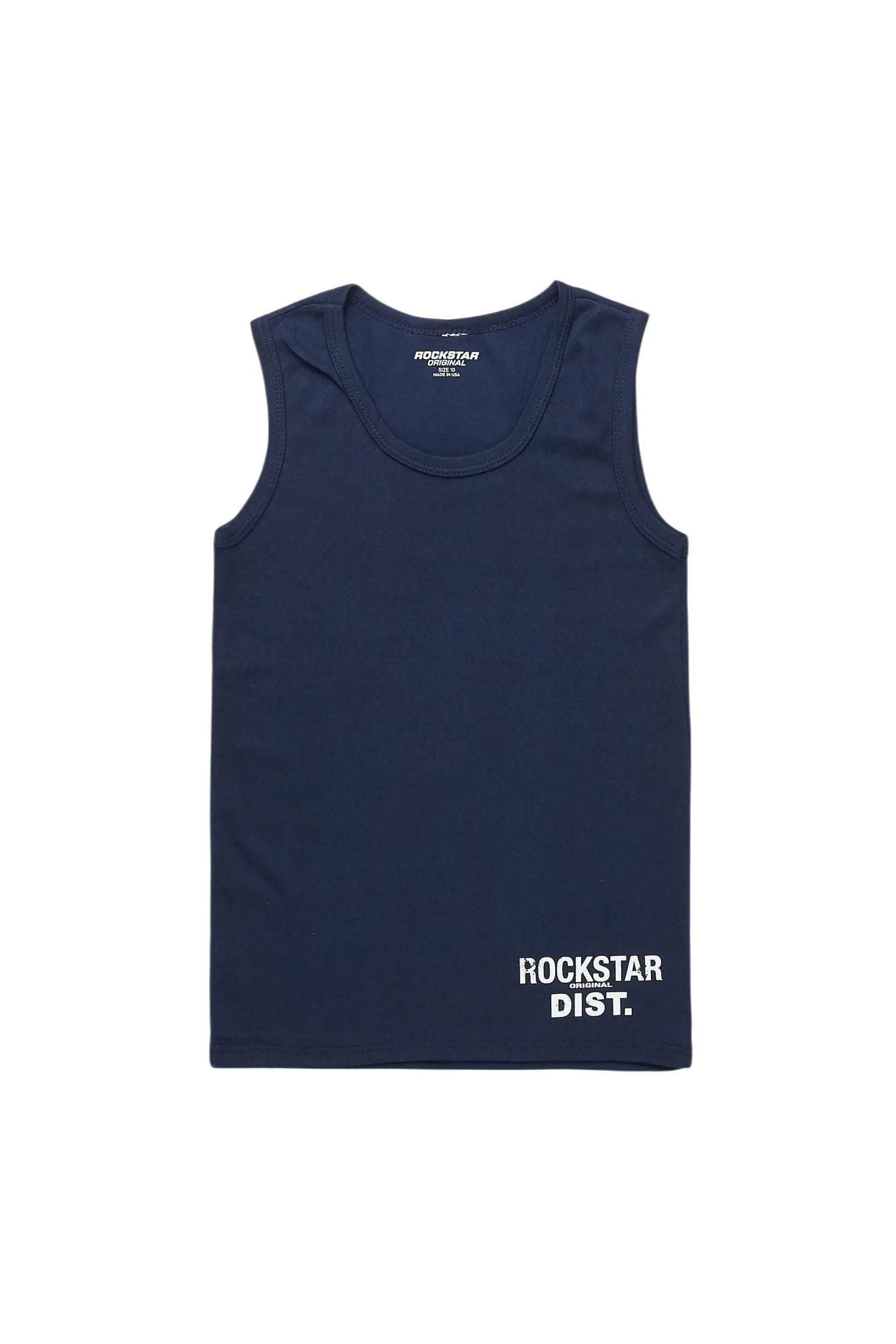 Boys Lake  Navy Tank Top