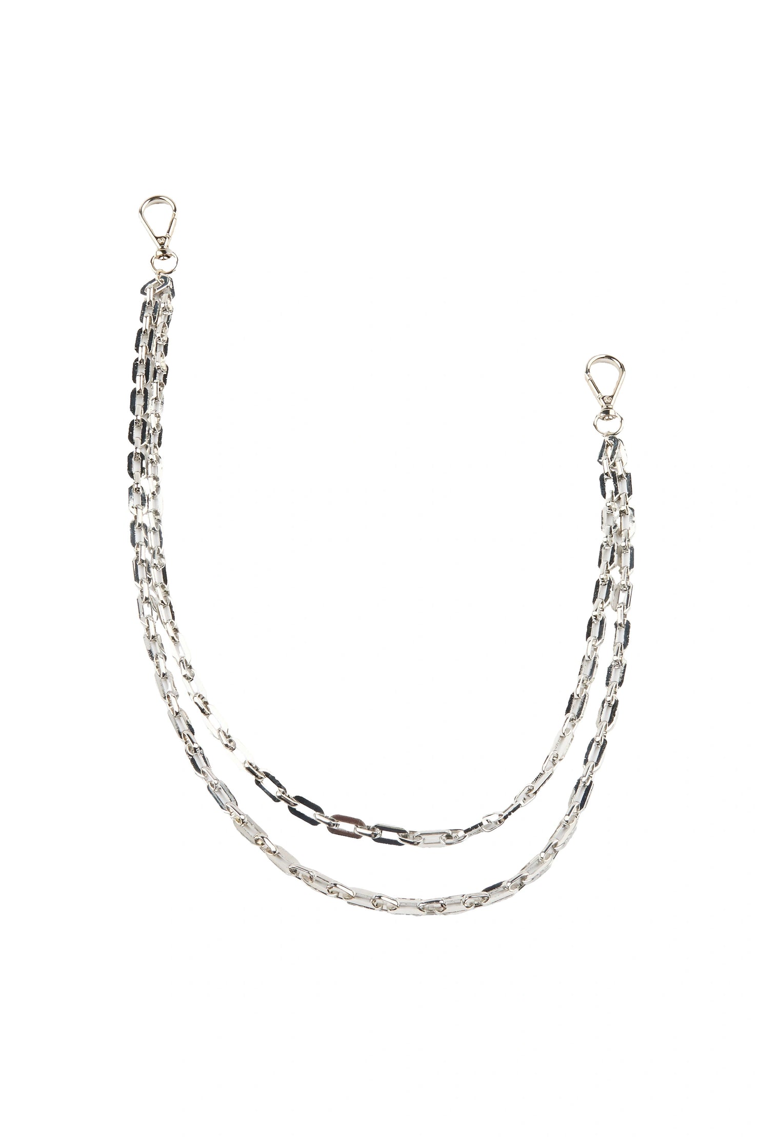 Boys Drony Silver Wallet Chain