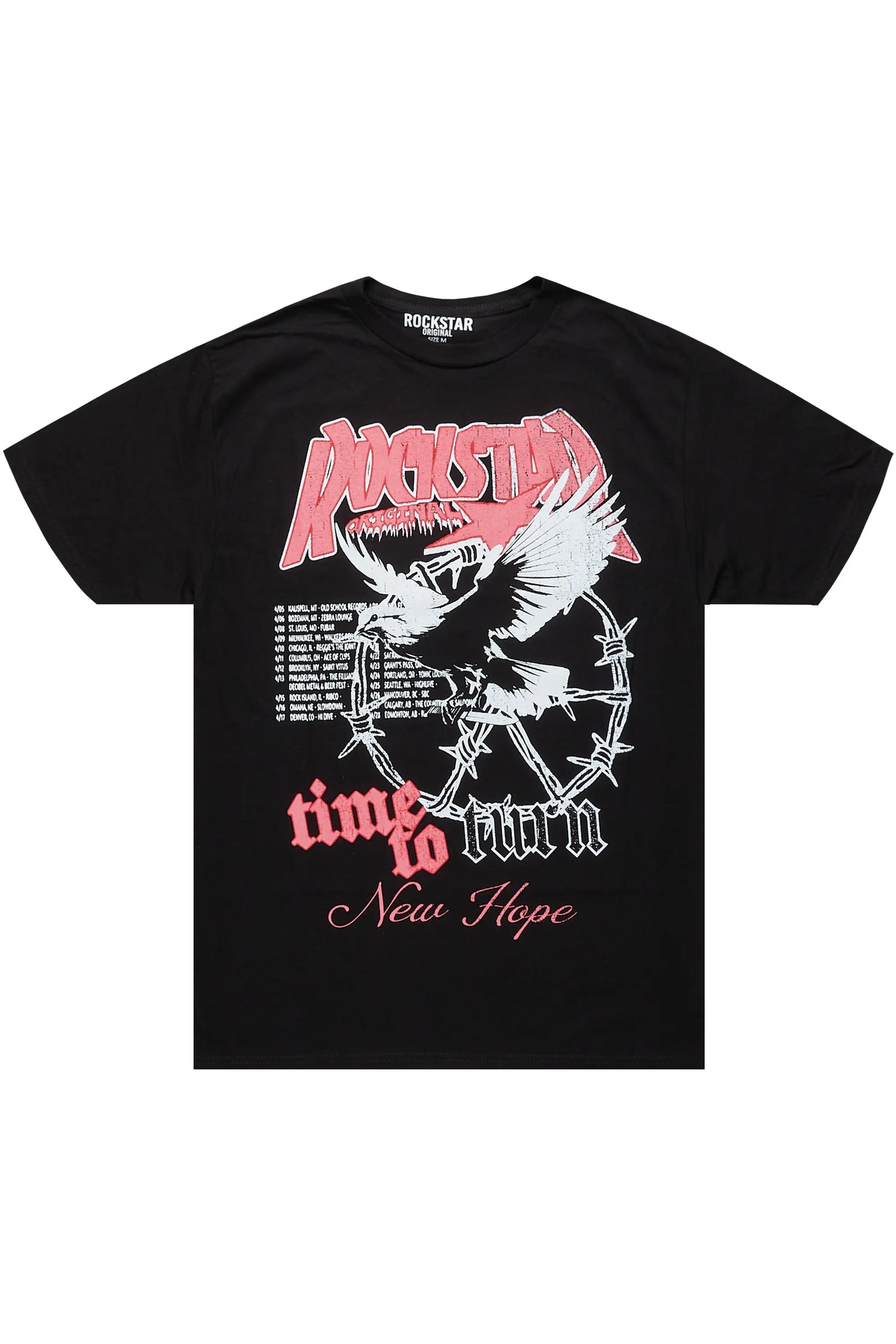 Shaquana Black Oversized T-Shirt