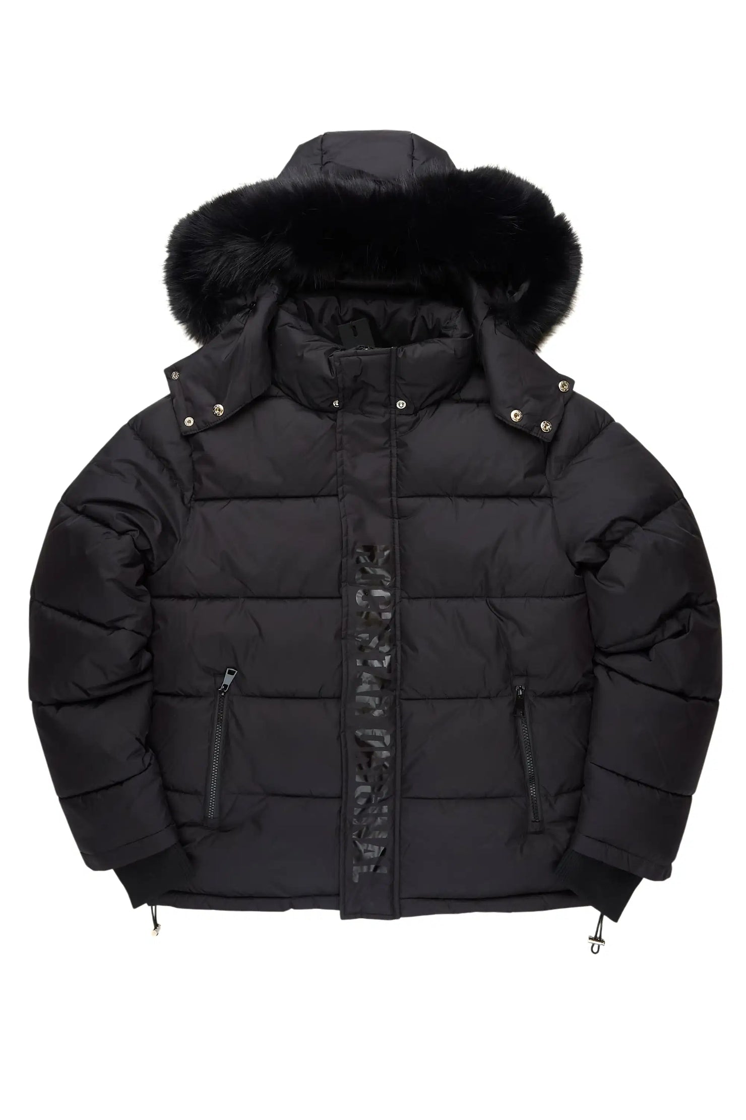 Frostbite Black/Black Puffer Jacket