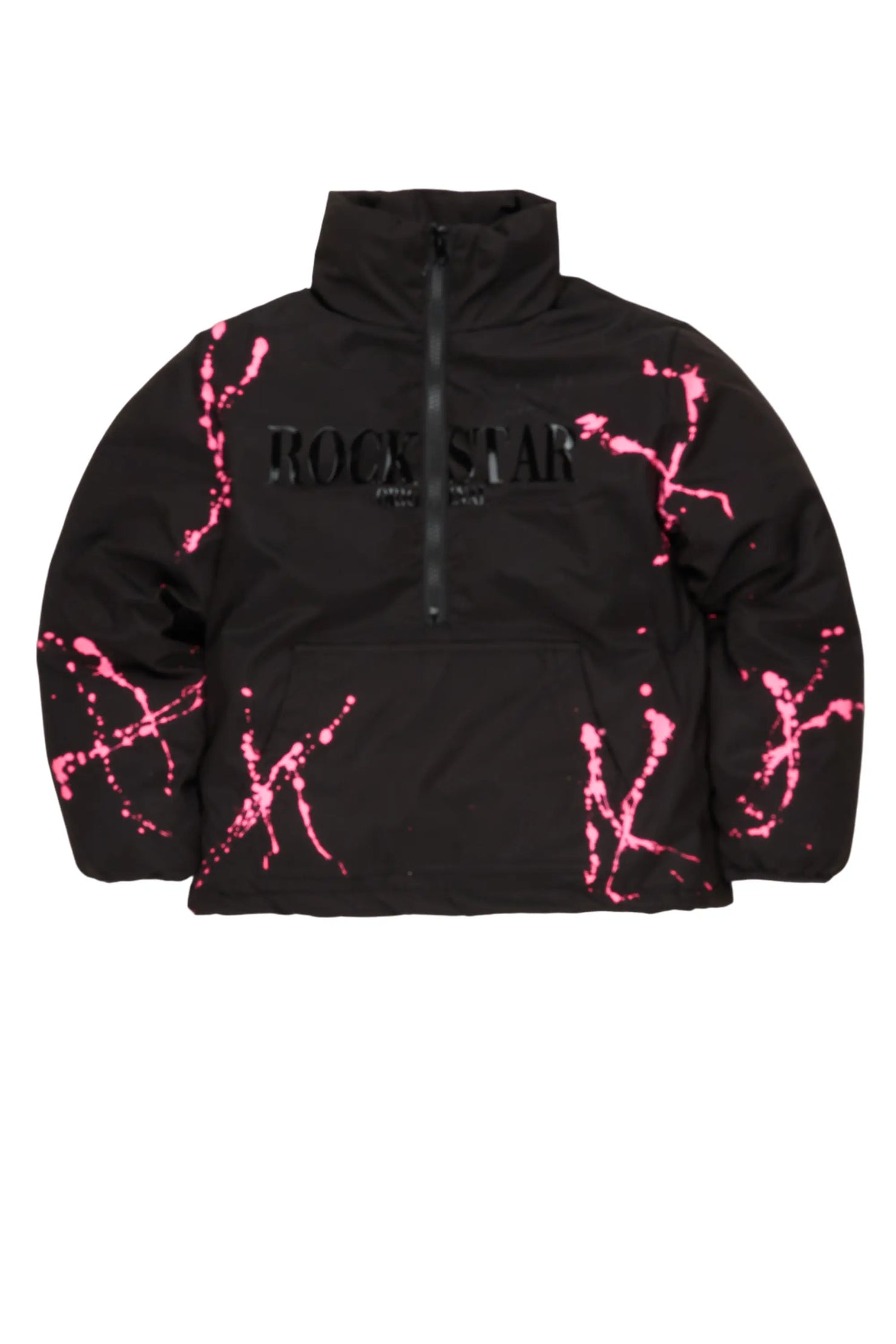 Girls Myle Black Puffer Jacket