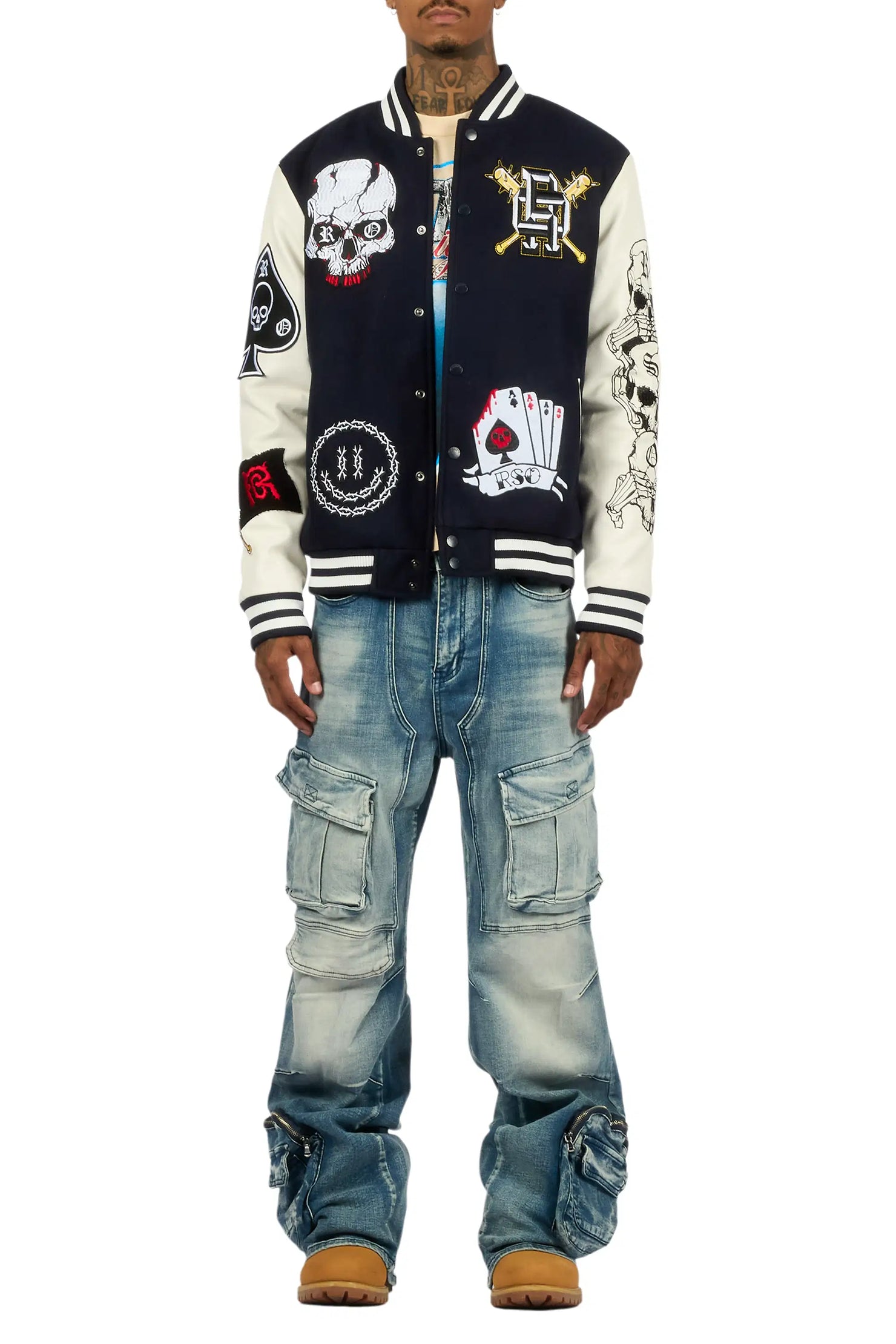 Velo Blue Baggy Fit Jean