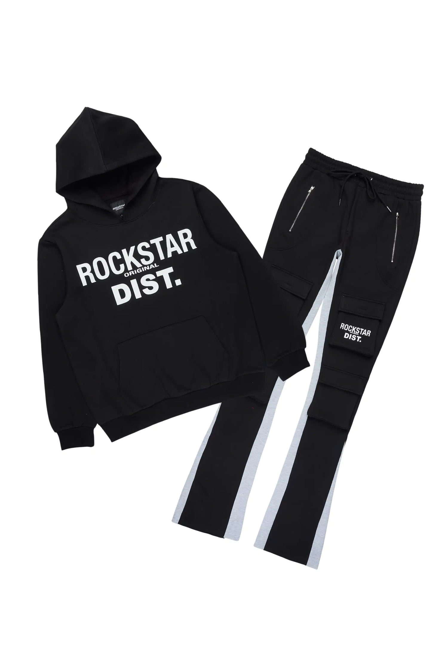 Antoon Black Stacked Track Set
