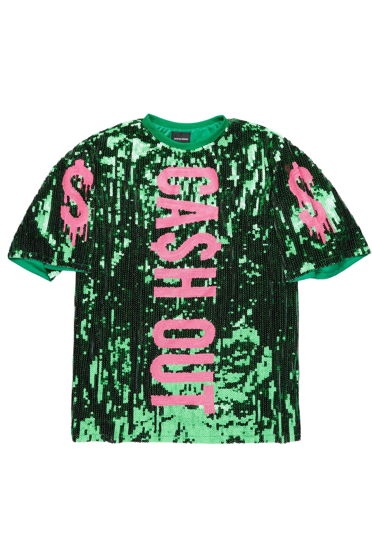 Ca$h Out Green Sequin Mini Dress