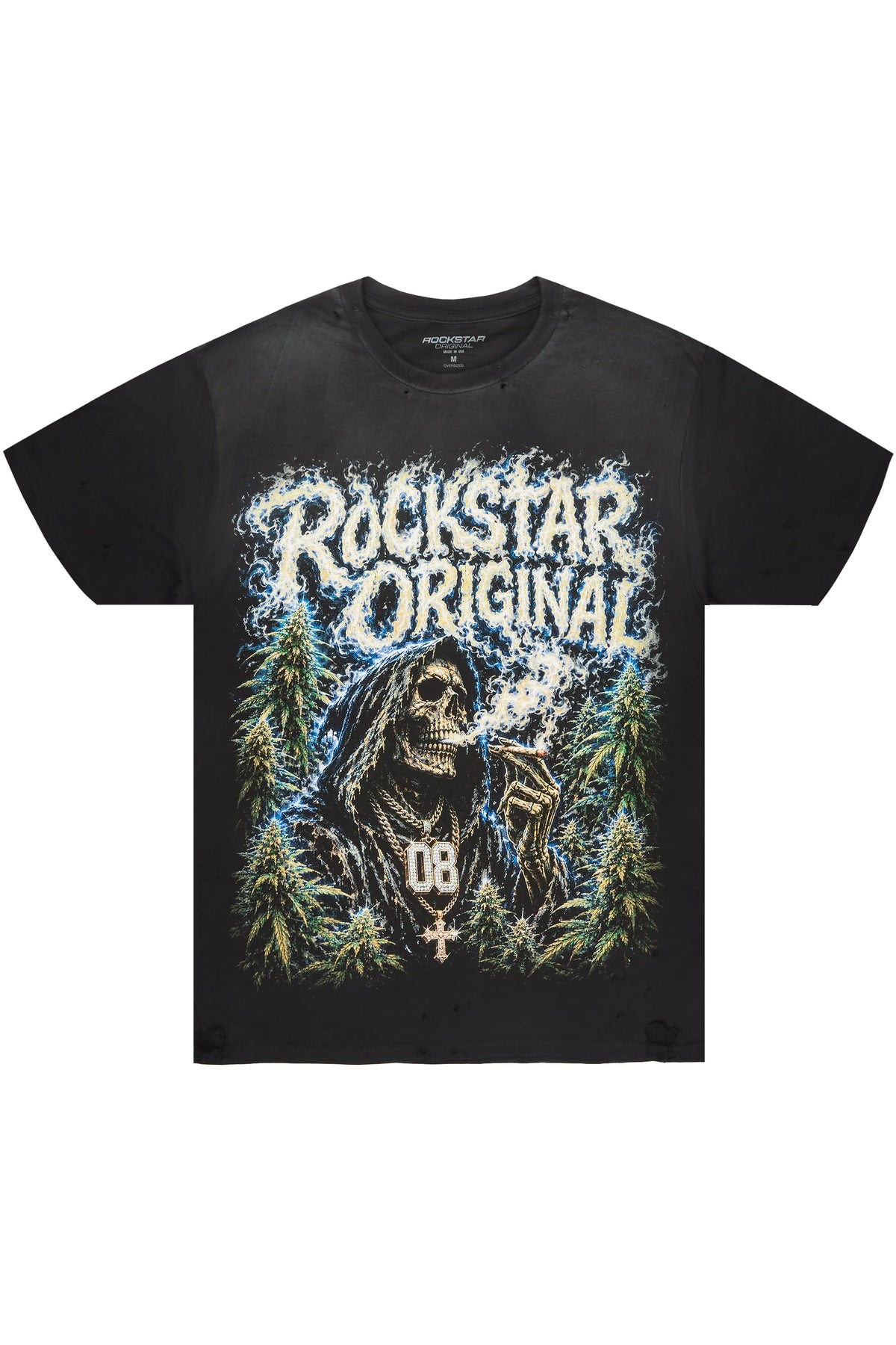 Madden Black Oversized Graphic T-Shirt
