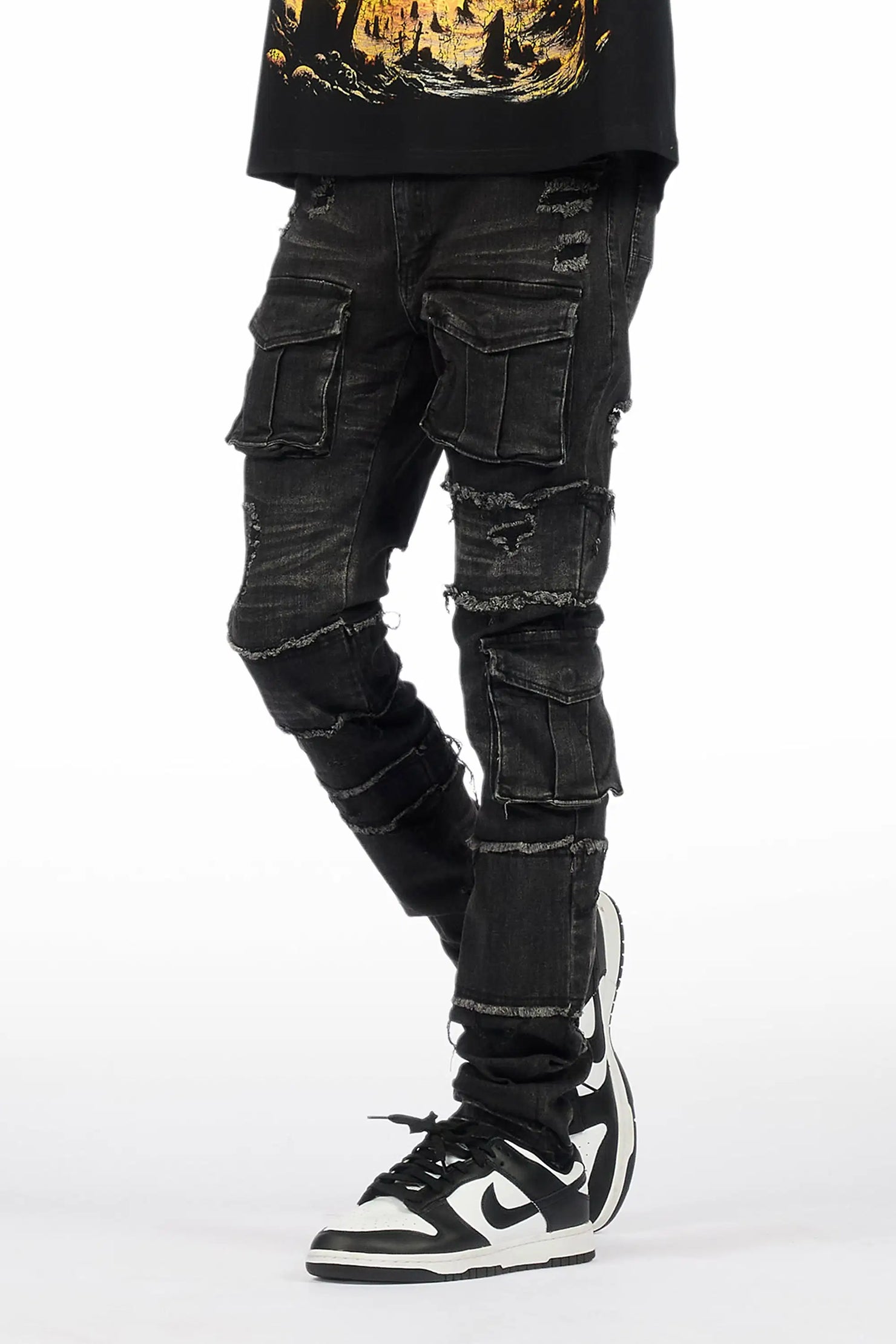 Folant Dark Grey Skinny Fit Jean