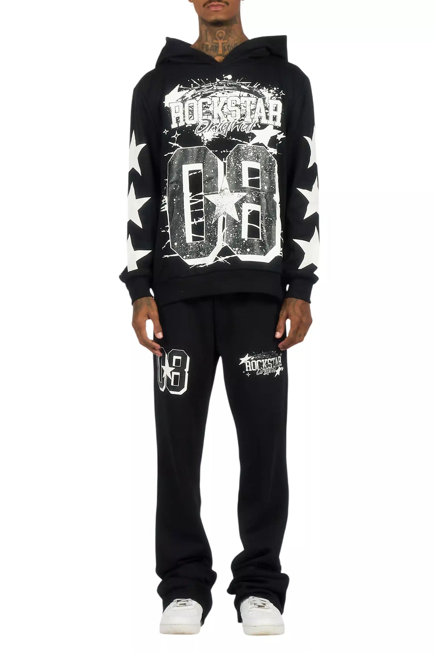Allstar Black Stacked Track Set
