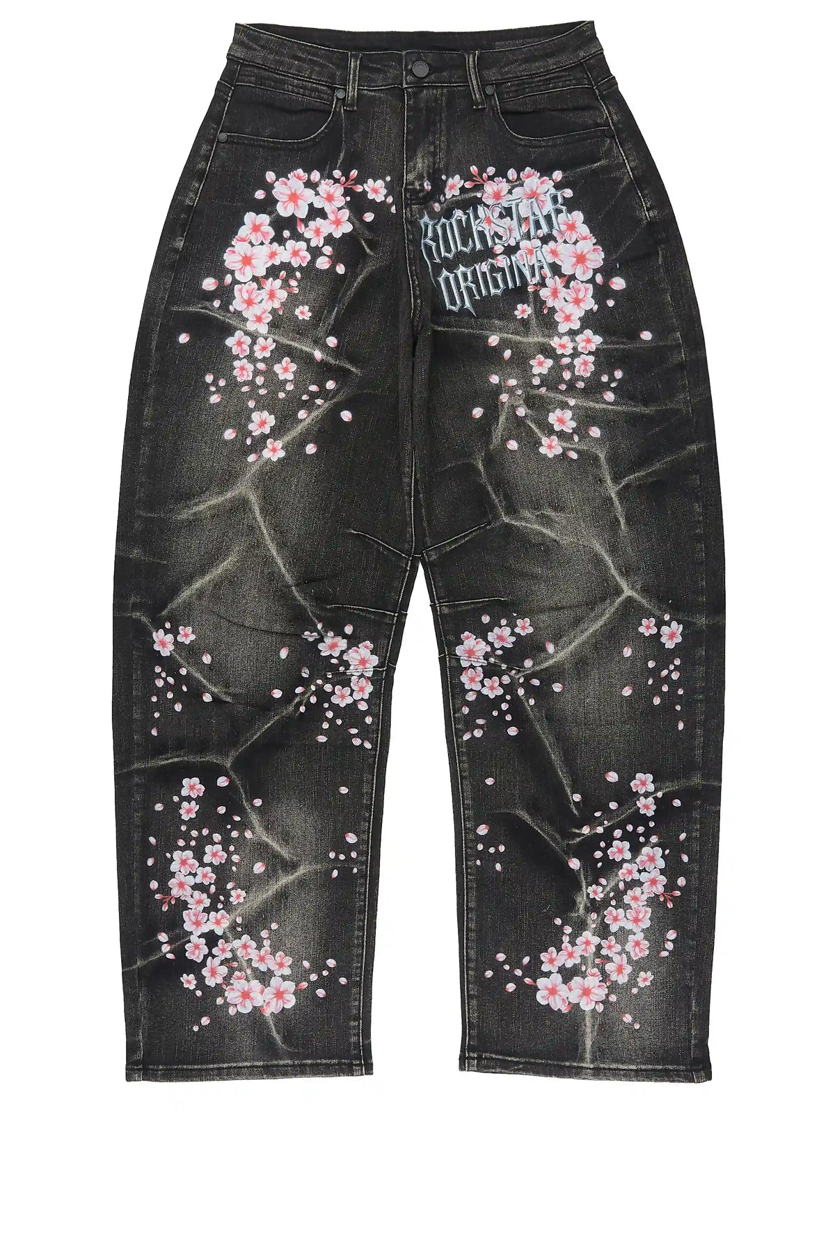 Boys Fin Black Barrel Fit Jean