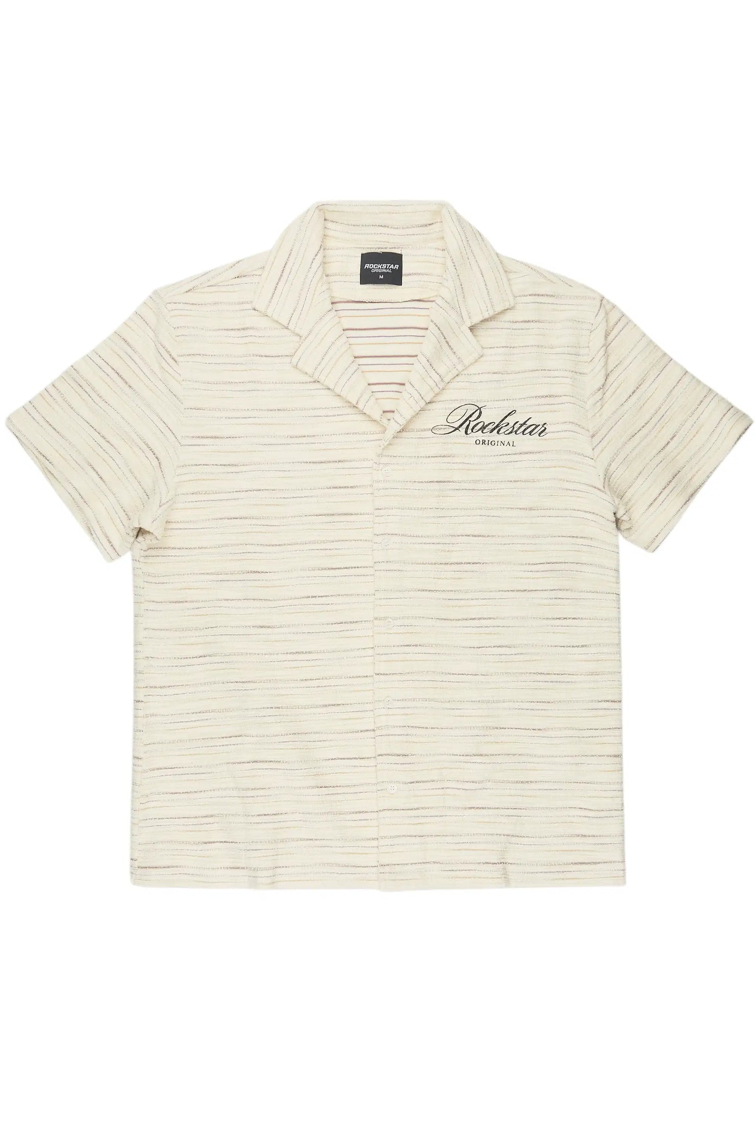 Jaquan Beige Button Down Shirt