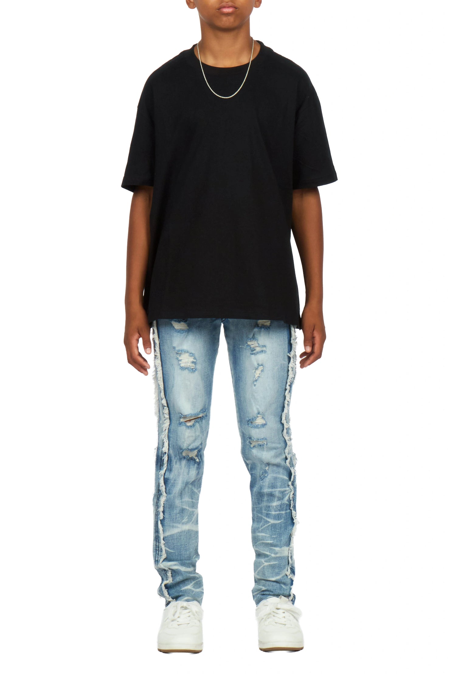 Boys Rugged Blue Slim Jean