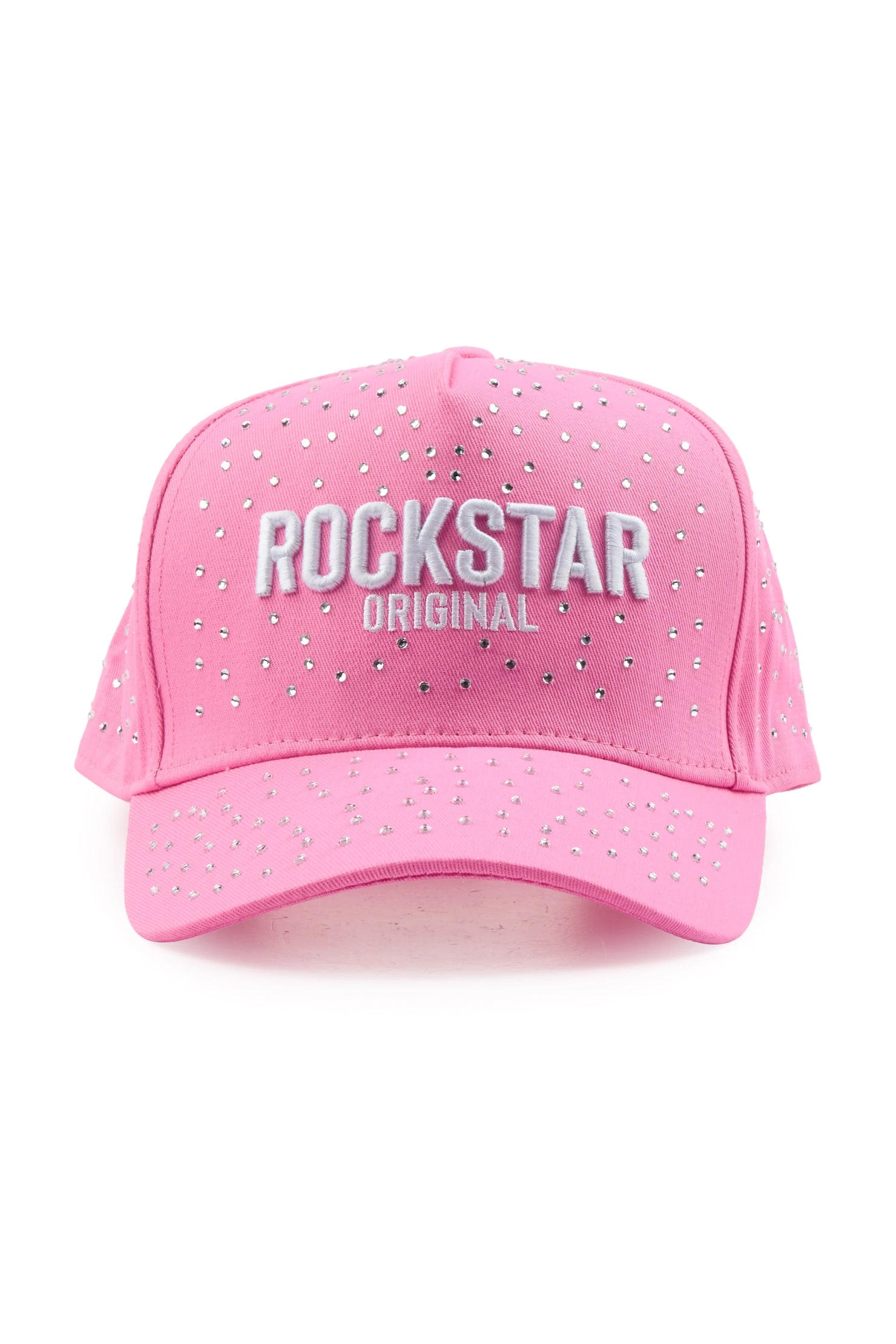 Lovette Pink Rhinestone Trucker Hat