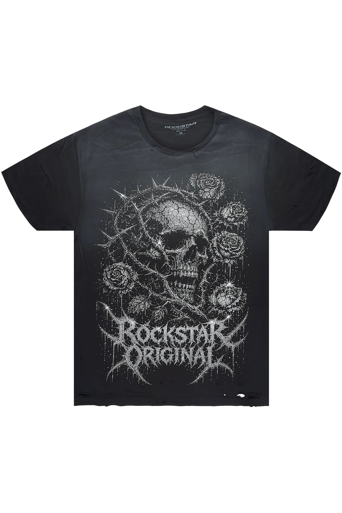 Jashon Black Oversized Graphic T-Shirt