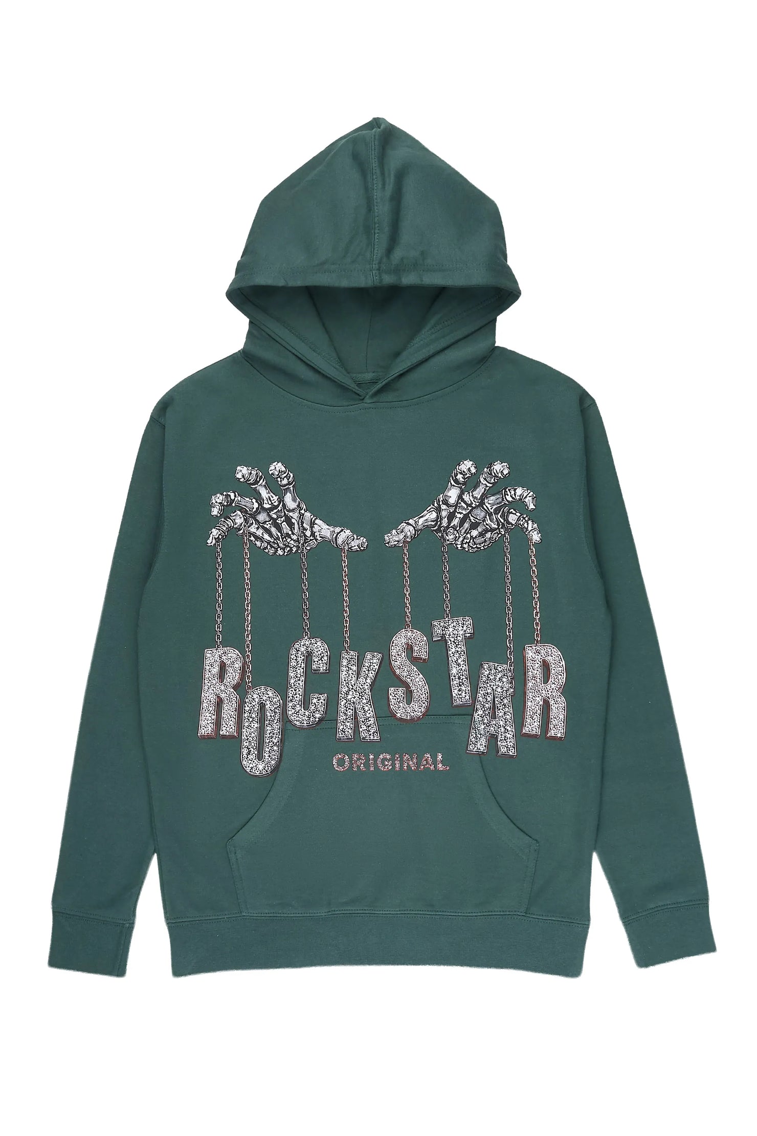 Boys Hicks Alpine Green Graphic Hoodie