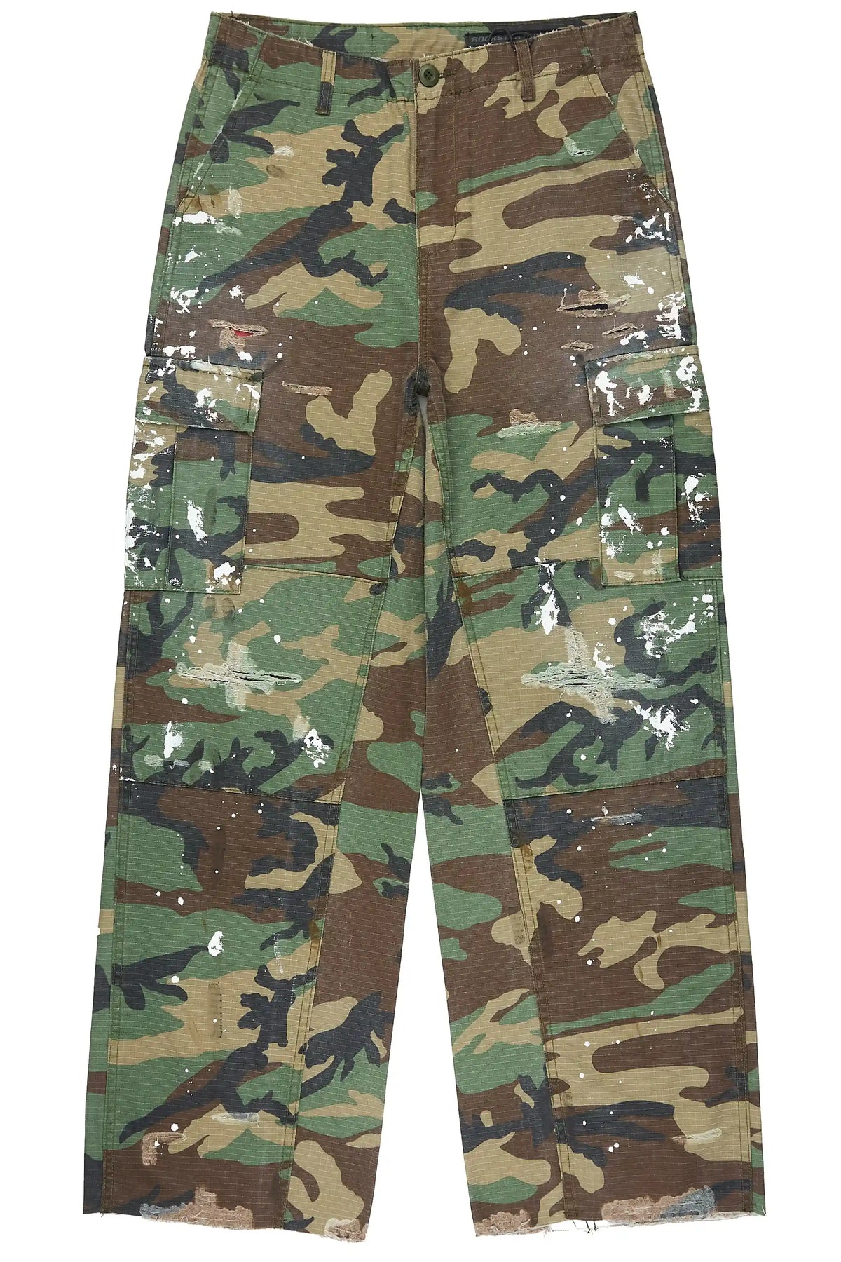 Bronsen Camo Painter Baggy Fit Jean