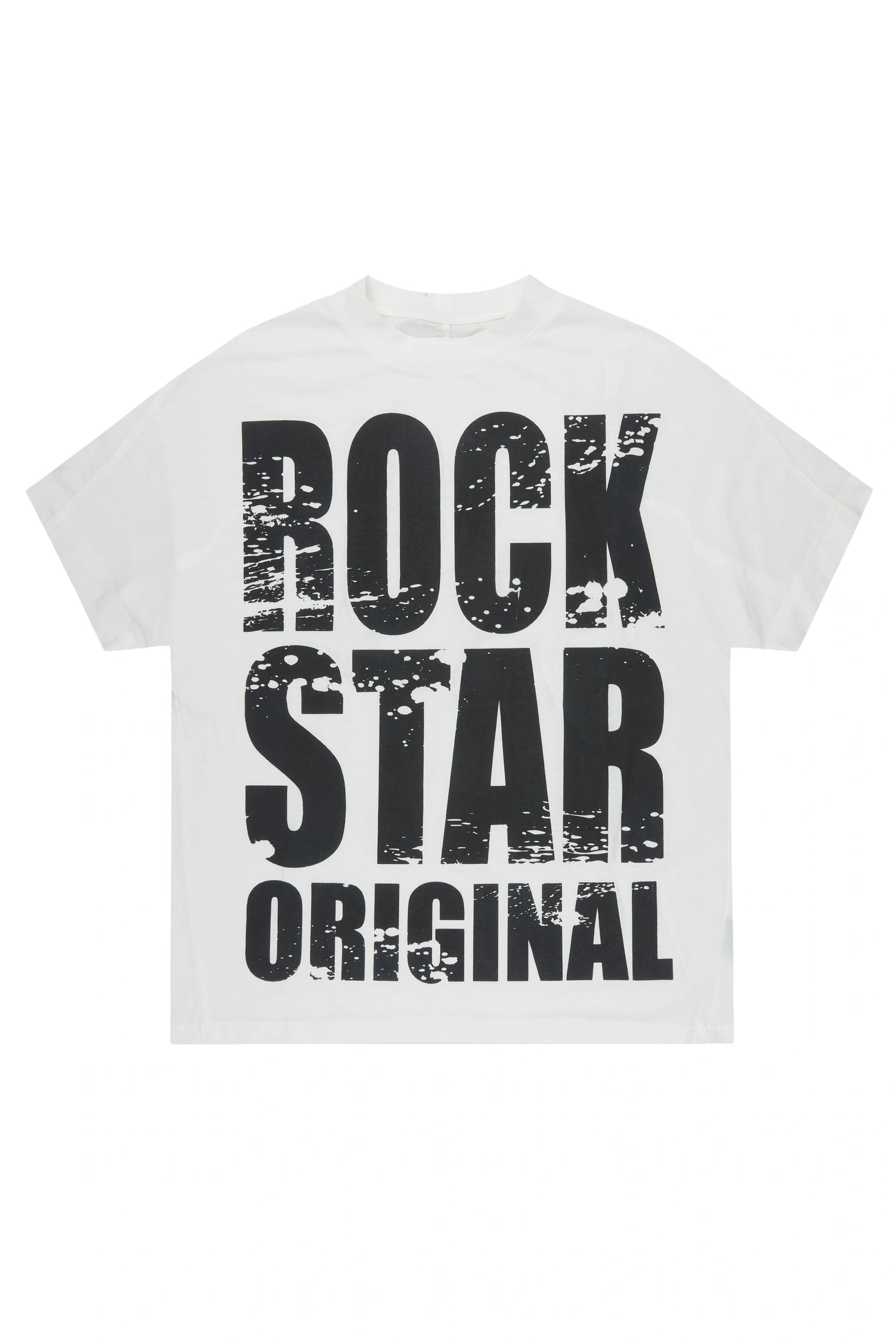Boys Higantic White Graphic T-Shirt