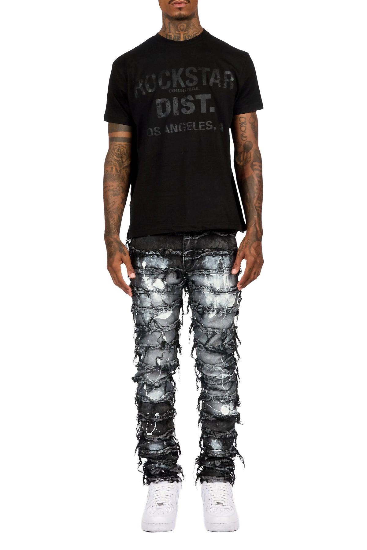 Garson Dark Grey Skinny Fit Jean