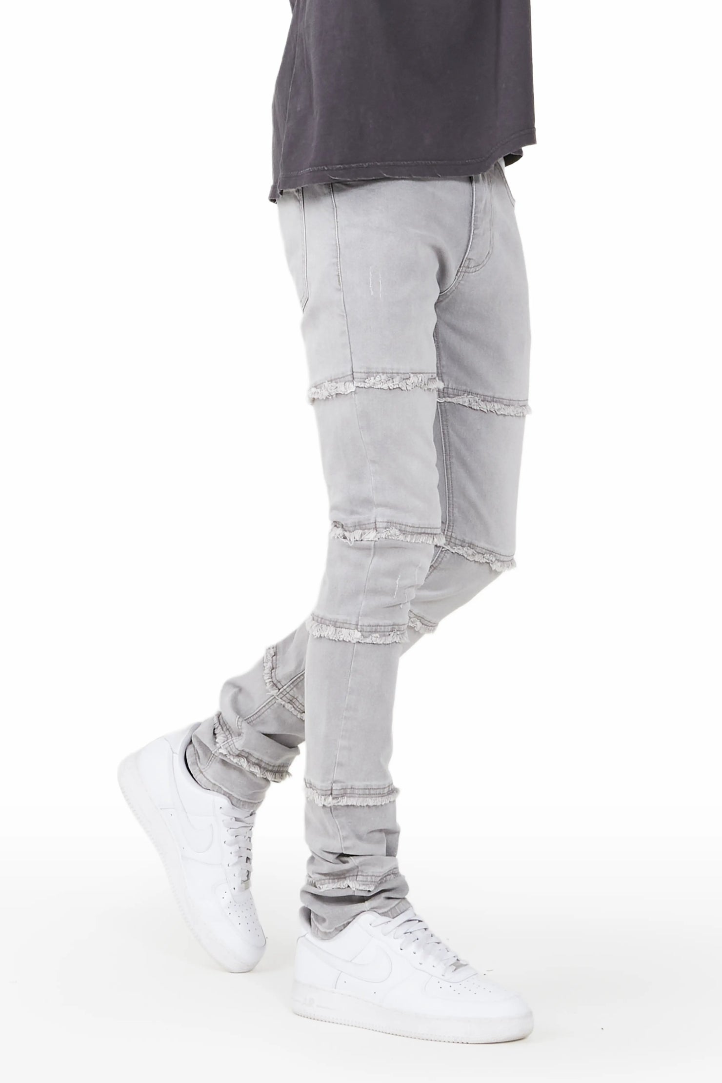 Dru Grey Slim Fit Jean