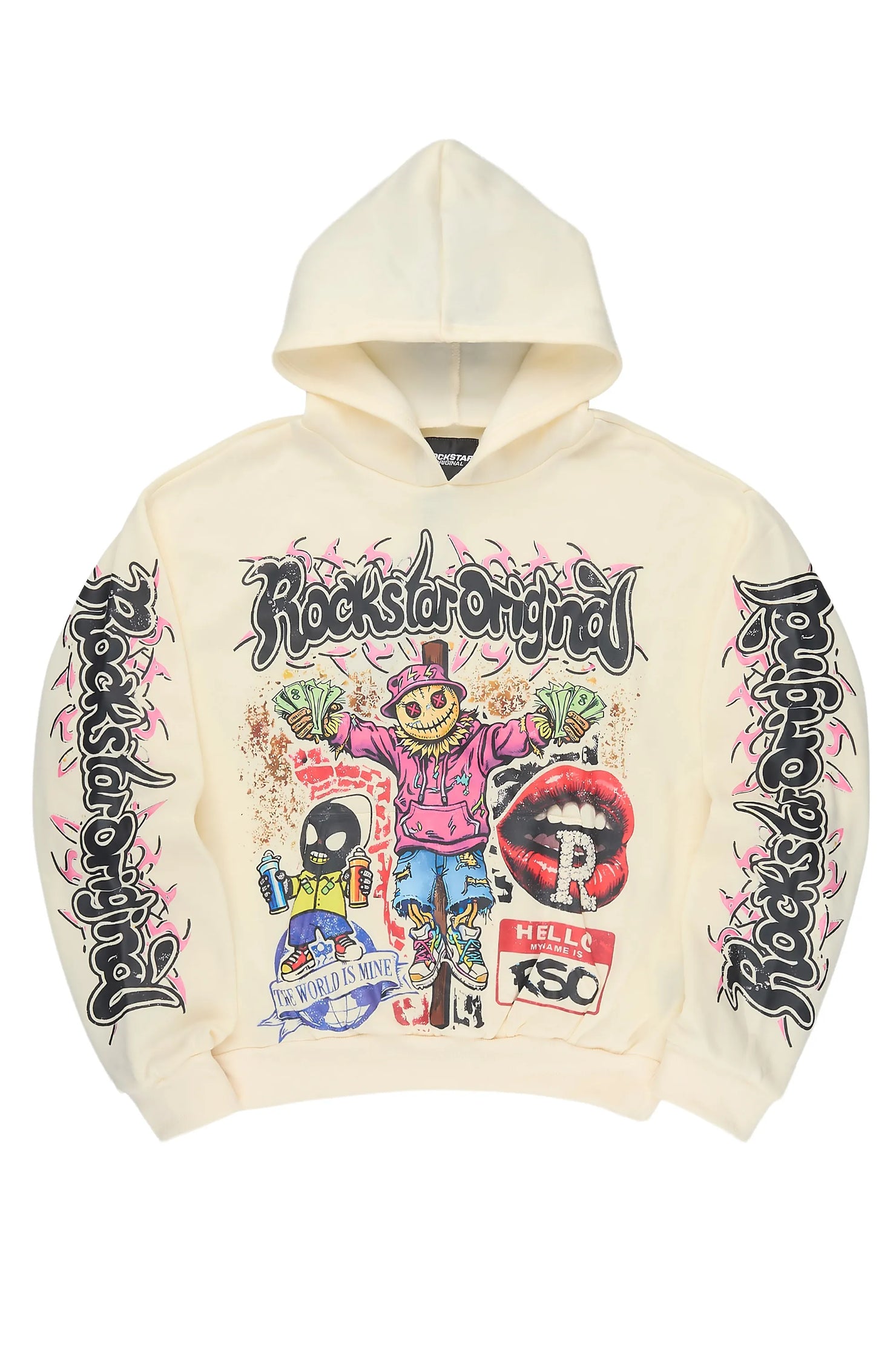 Boys Onyx Sand Graphic Hoodie