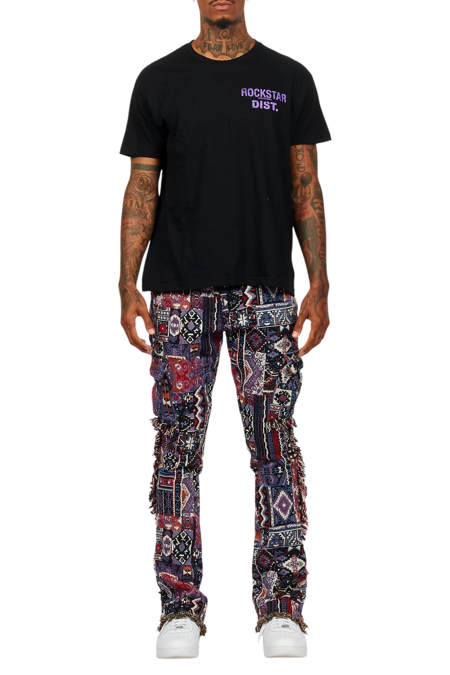 Lake Black/Purple T-Shirt/Tapestry Jean Bundle