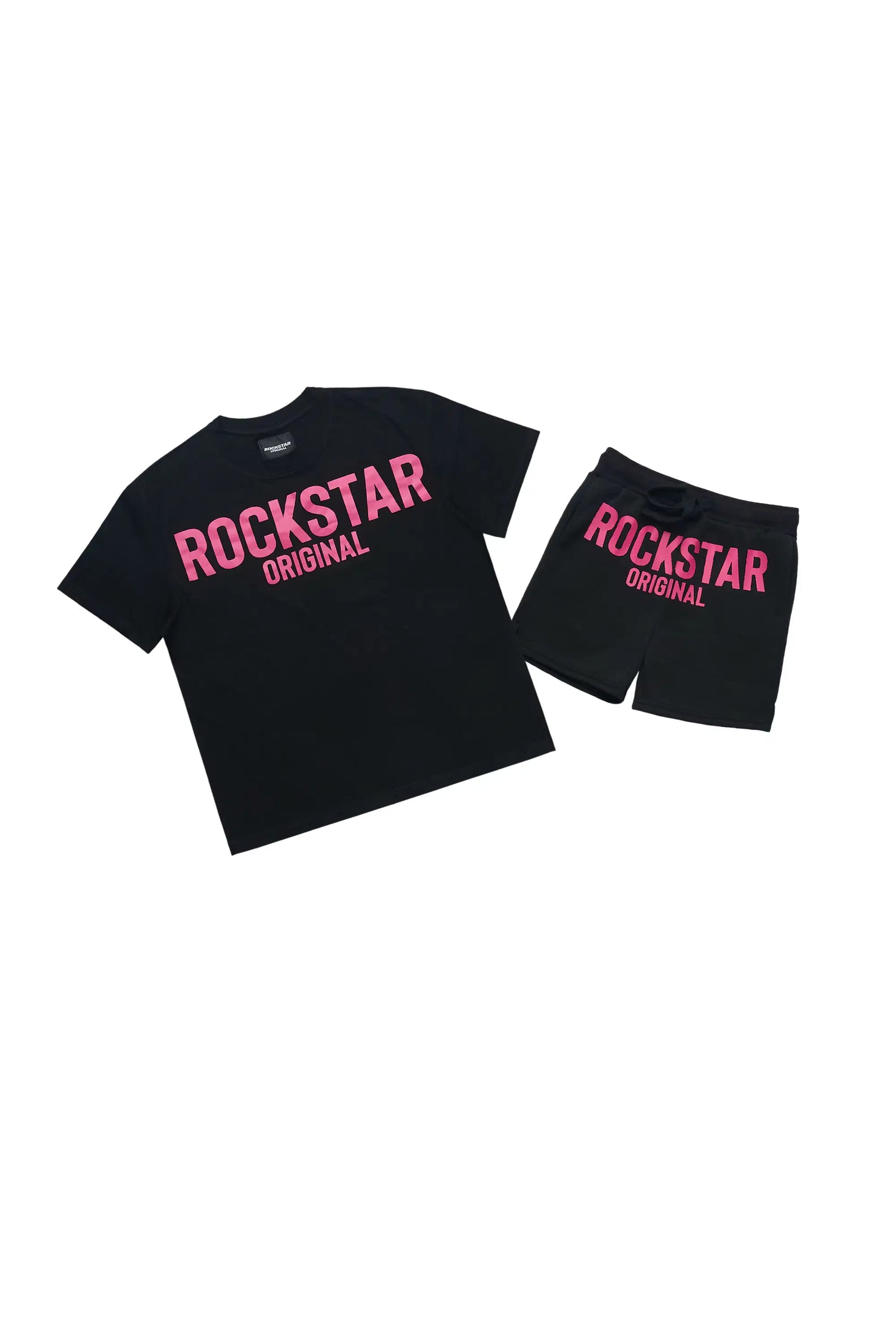 Girls Sabrina Black Short Set