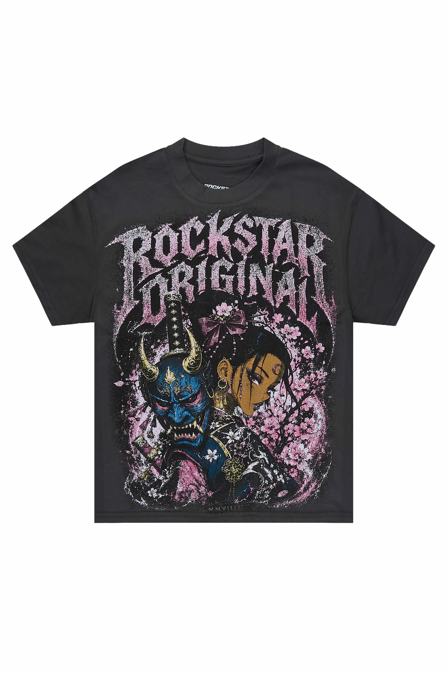 Boys Kavero Charcoal Graphic T-Shirt