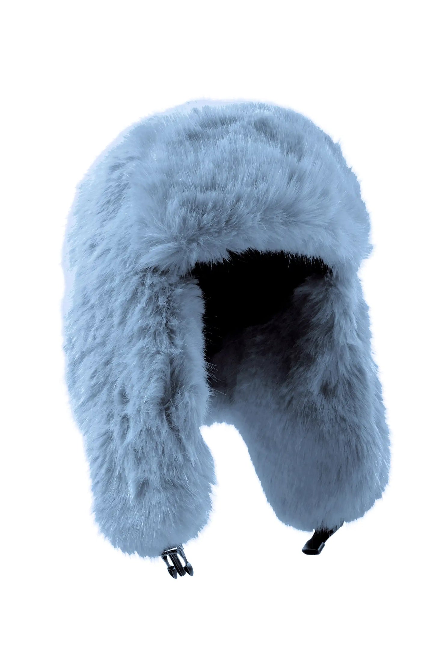 Ajaya Baby Blue Faux Fur Trapper Hat