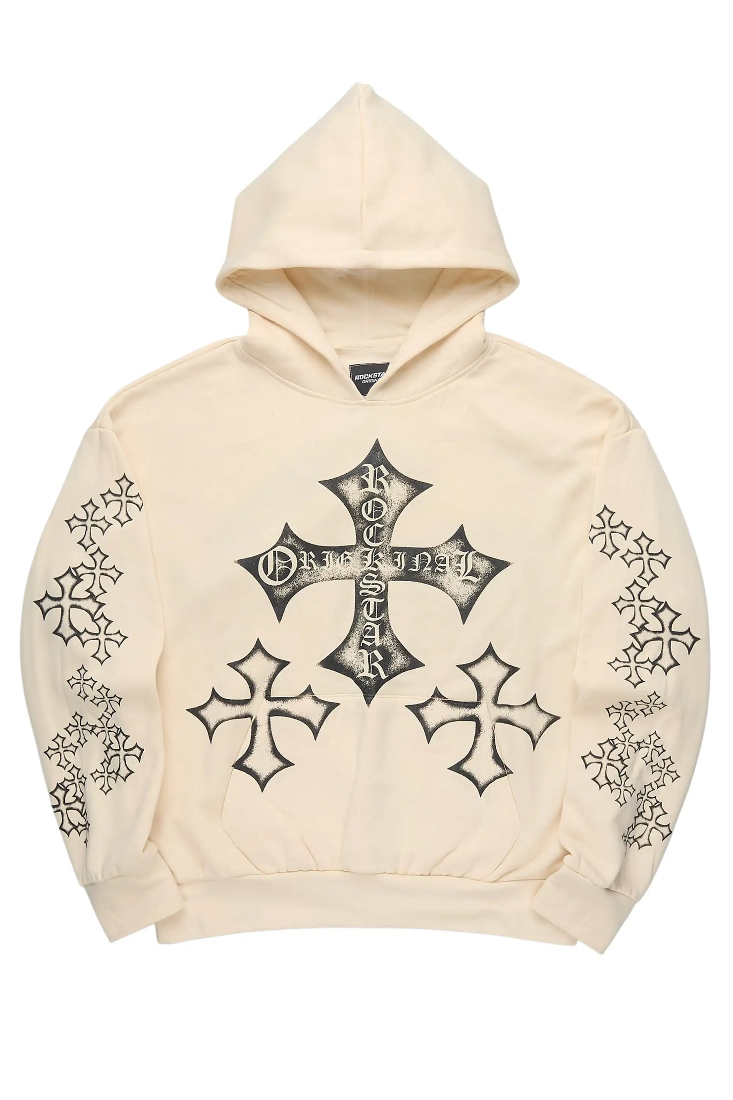Marzion Sand/Black Hoodie