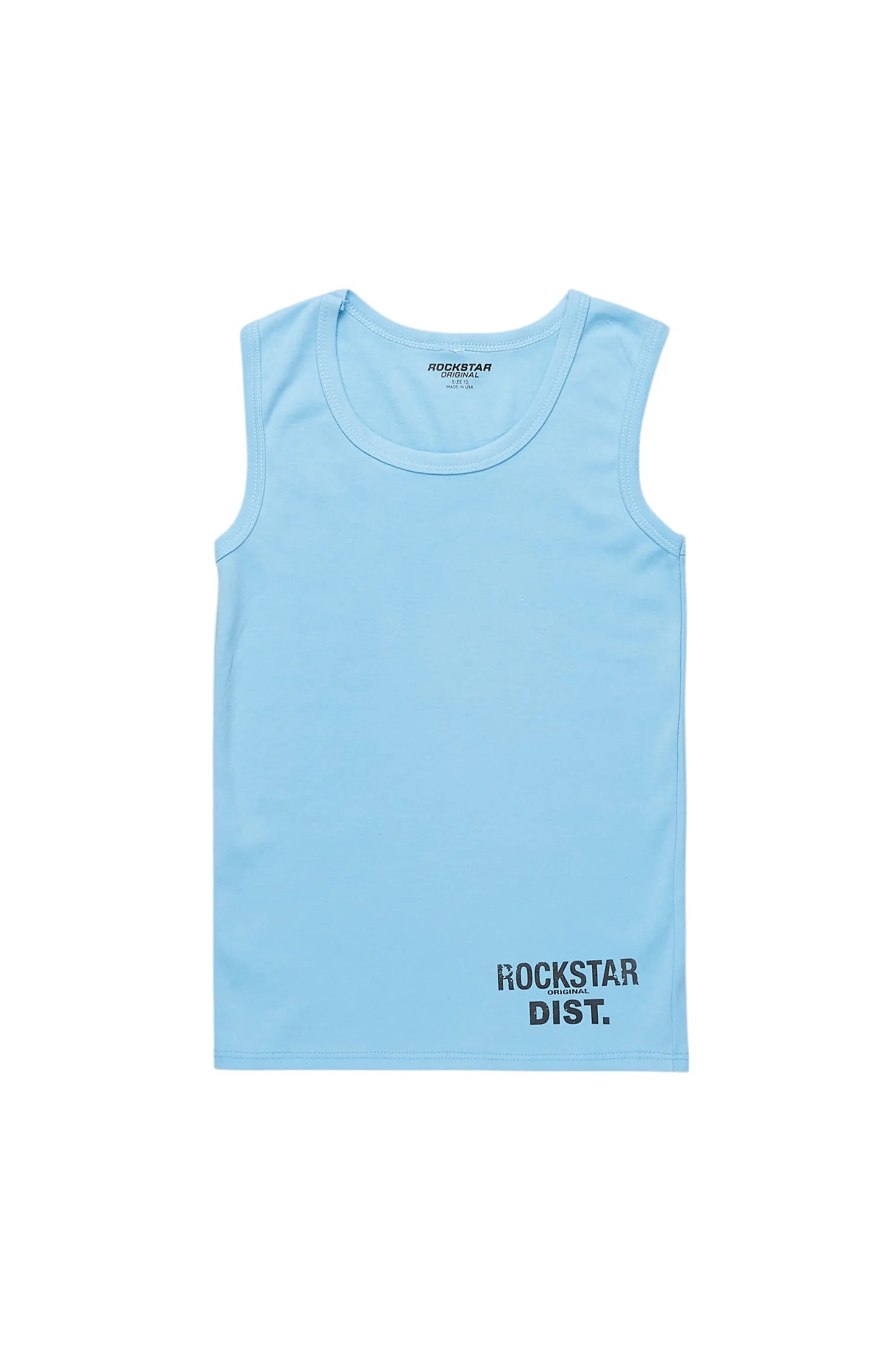 Boys Baby Blue Tank Top